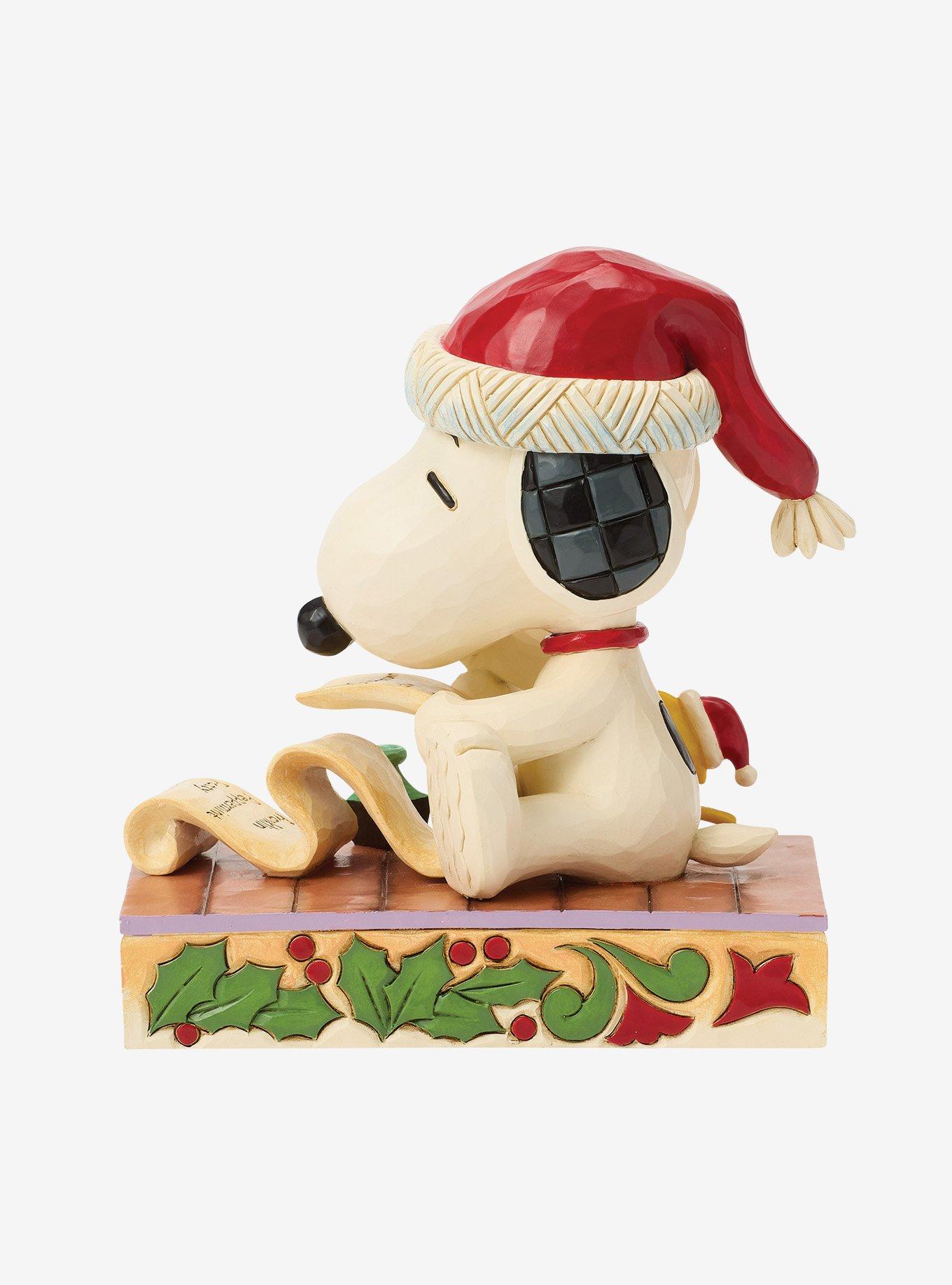 Jim Shore Peanuts Snoopy Christmas List Figurine, , alternate - view 4
