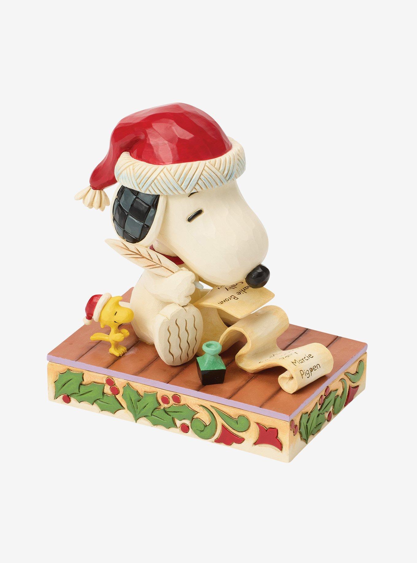 Jim Shore Peanuts Snoopy Christmas List Figurine, , alternate - view 6