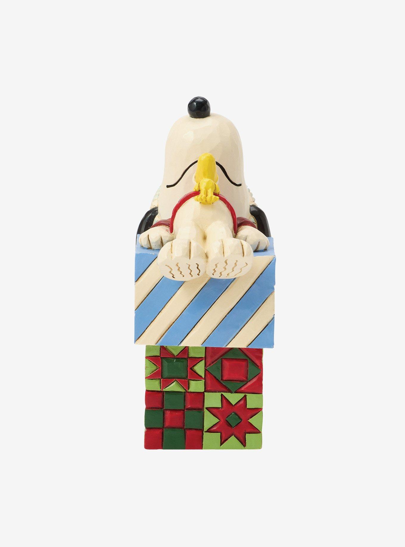 Jim Shore Peanuts Snoopy and Woodstock Gifts Figurine, , alternate - view 3