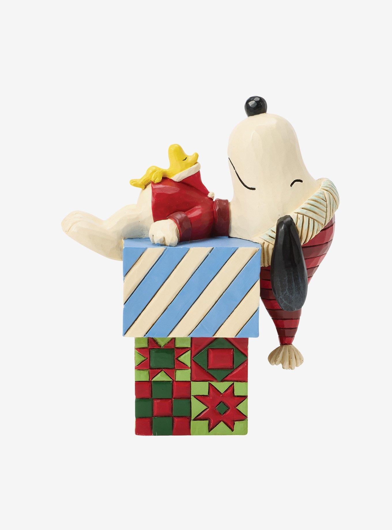 Jim Shore Peanuts Snoopy and Woodstock Gifts Figurine, , alternate - view 4
