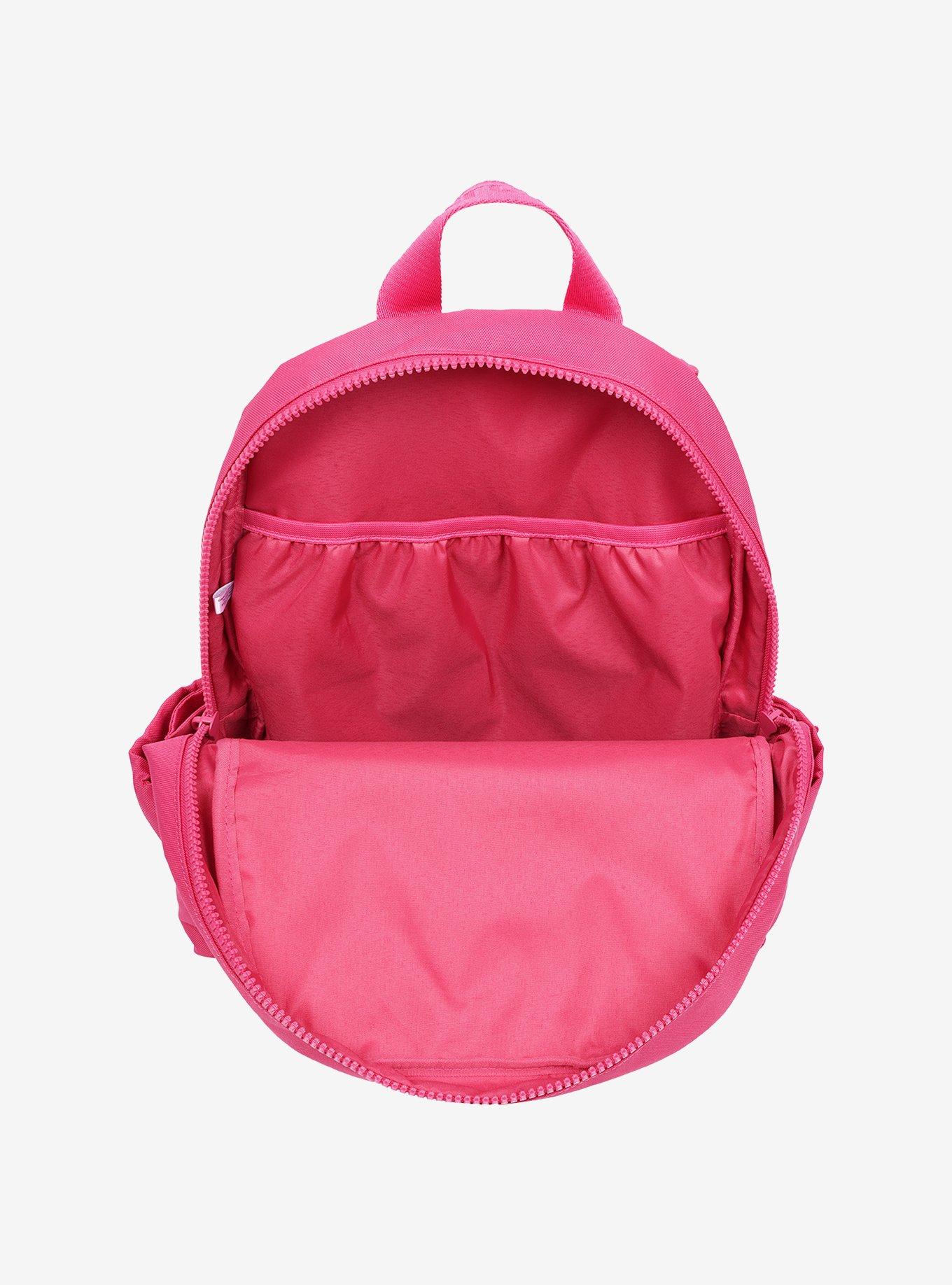 Crocs Lightweight Backpack With Molded Front Storage Pocket Berry Pink, , alternate - view 5