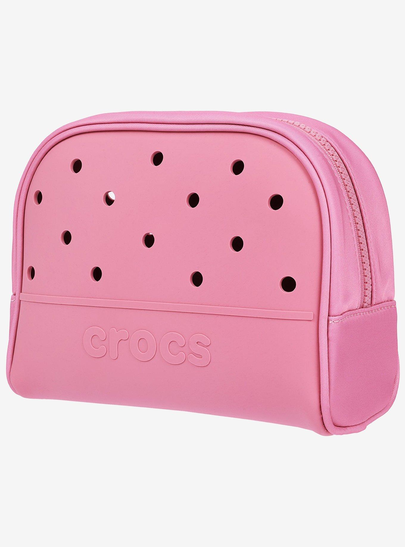 Crocs Classic Cosmetic Bag Pink, , alternate - view 3