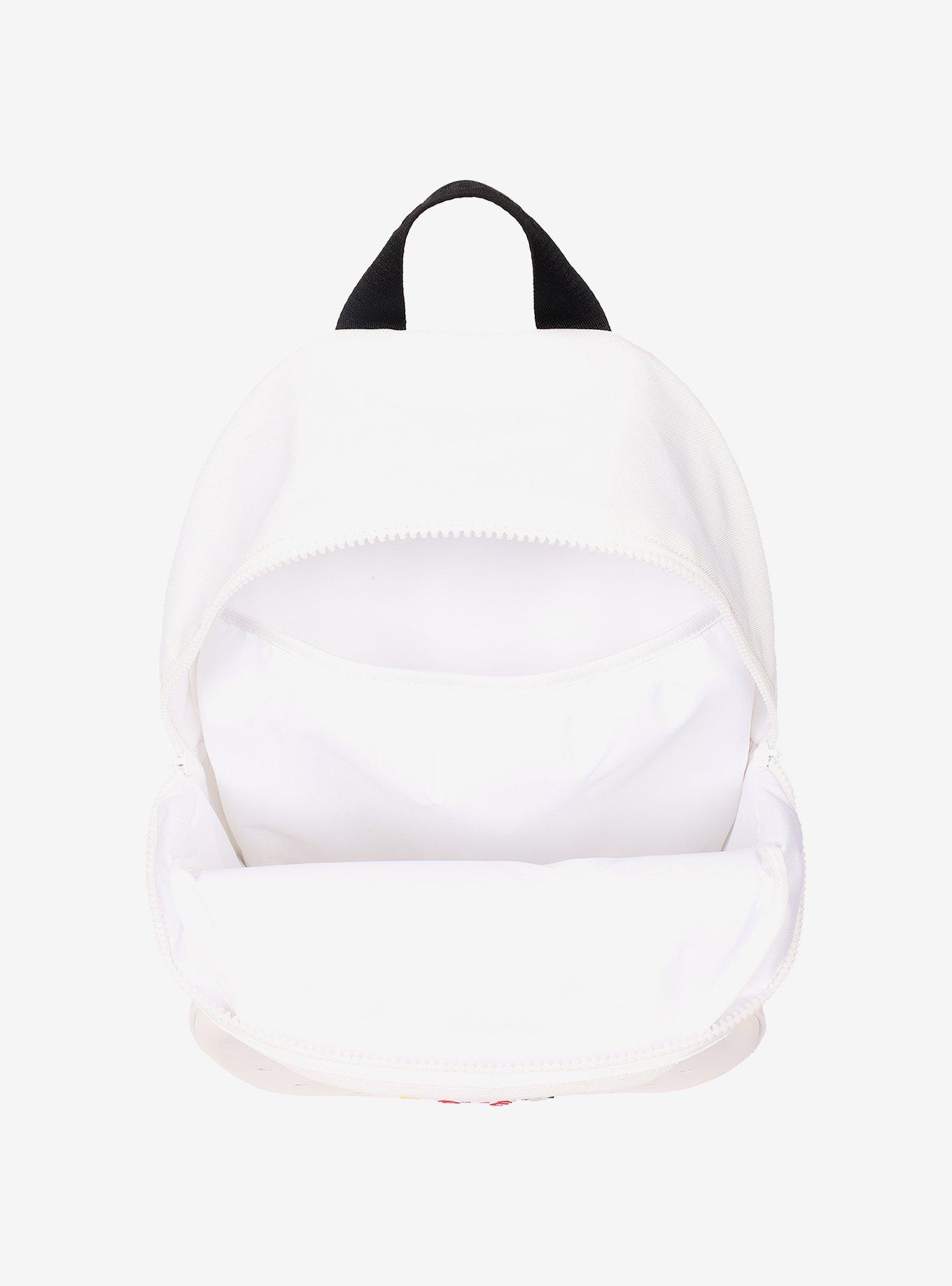 Crocs Backpack with EVA Front Pocket White, , alternate - view 4