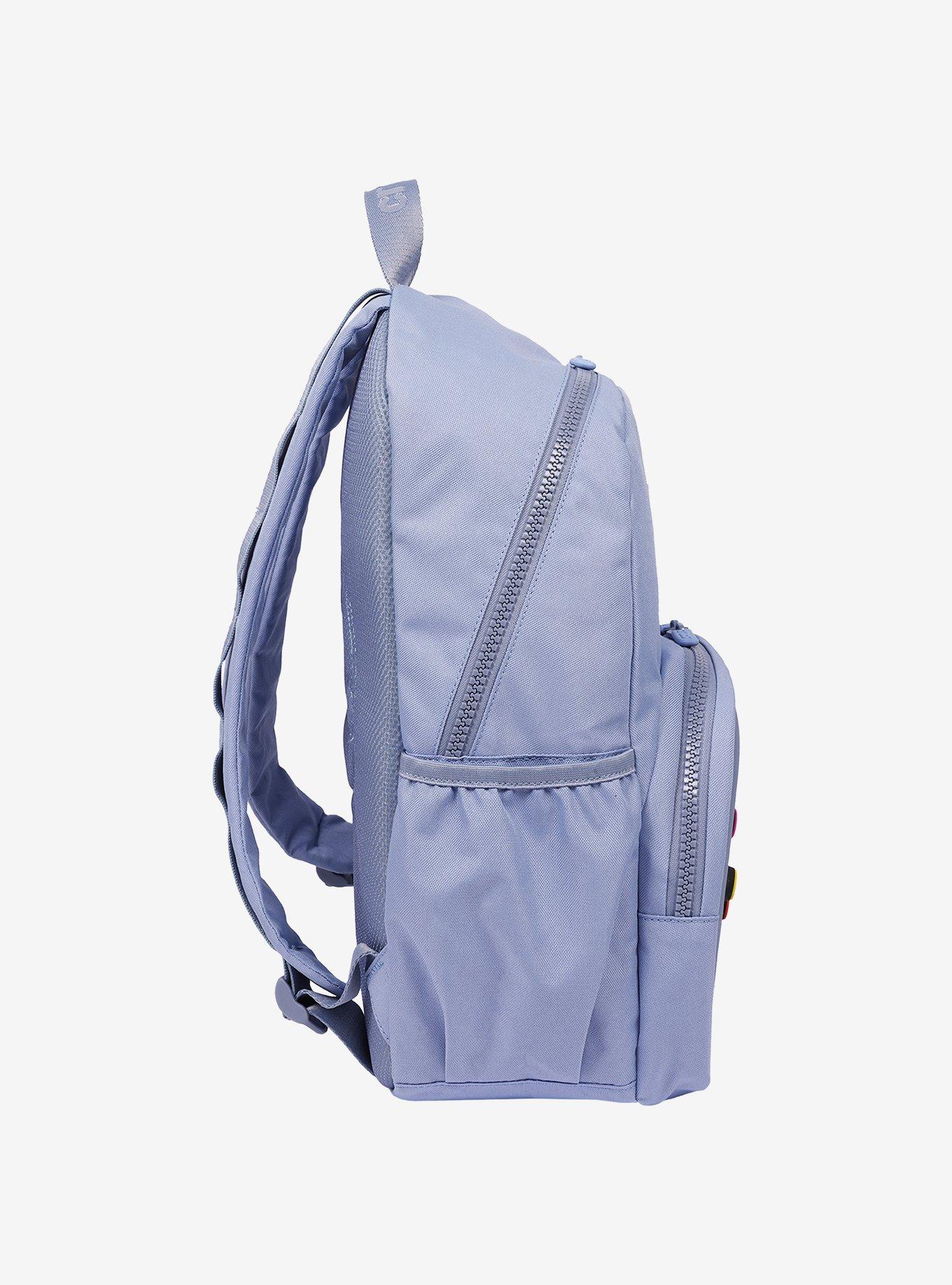 Crocs Backpack with EVA Front Pocket Blue Haze, , alternate - view 4