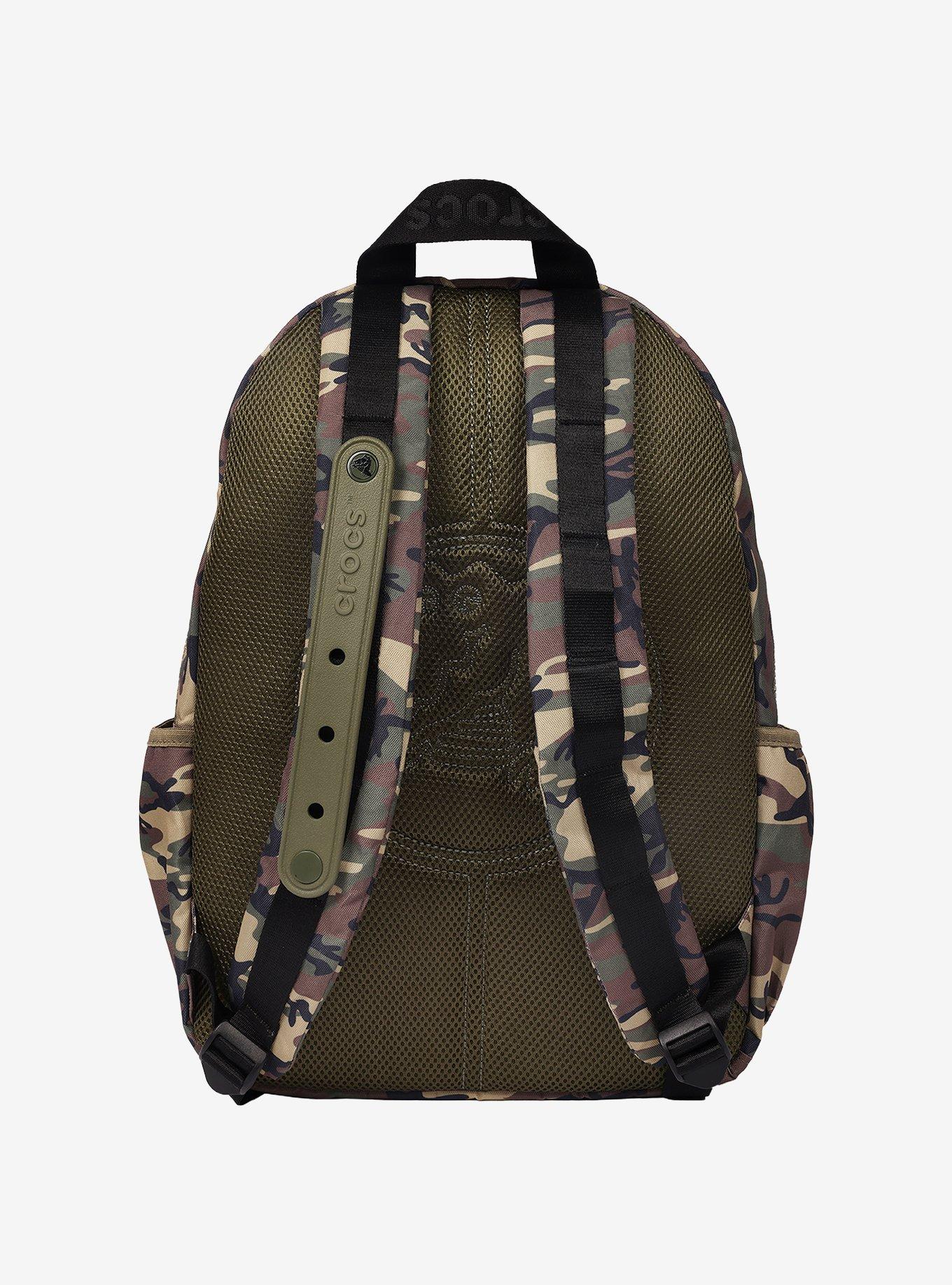 Crocs Camo Backpack with EVA Front Pocket Camouflage, , hi-res