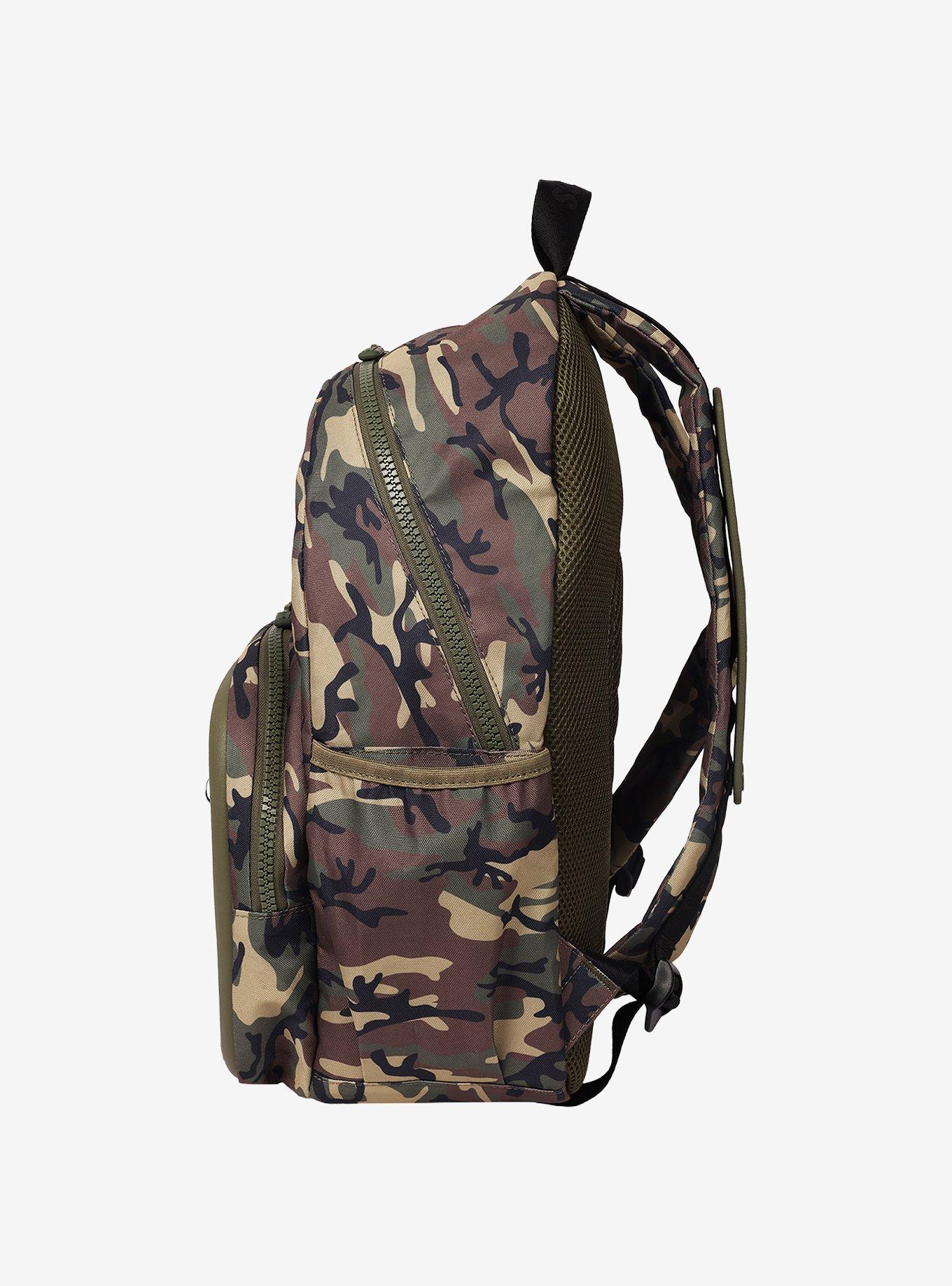 Crocs Camo Backpack with EVA Front Pocket Camouflage, , alternate - view 4