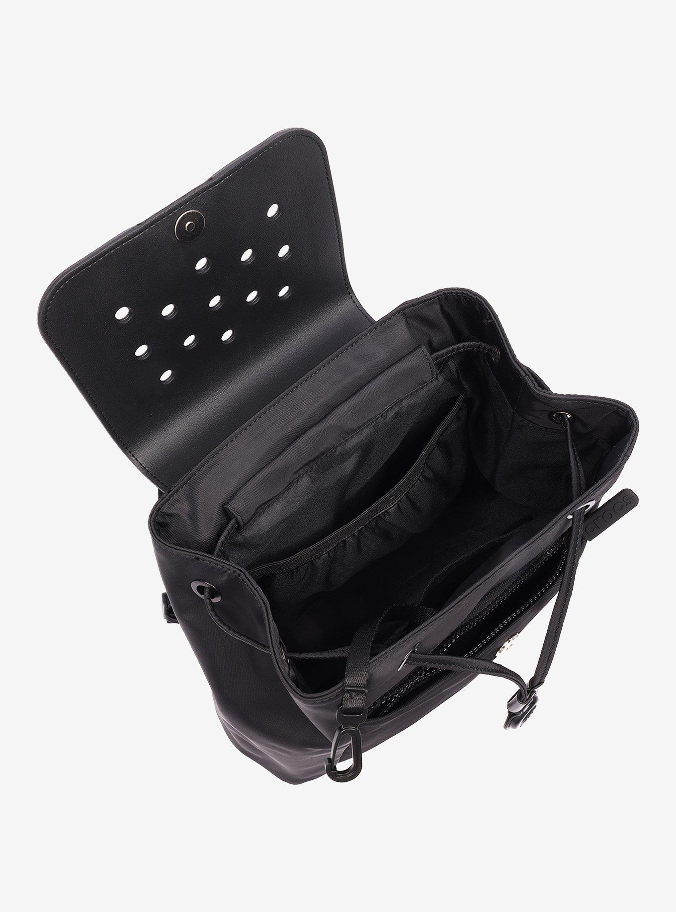 Crocs Mini Fashion Backpack With EVA Flap Black, , alternate - view 4