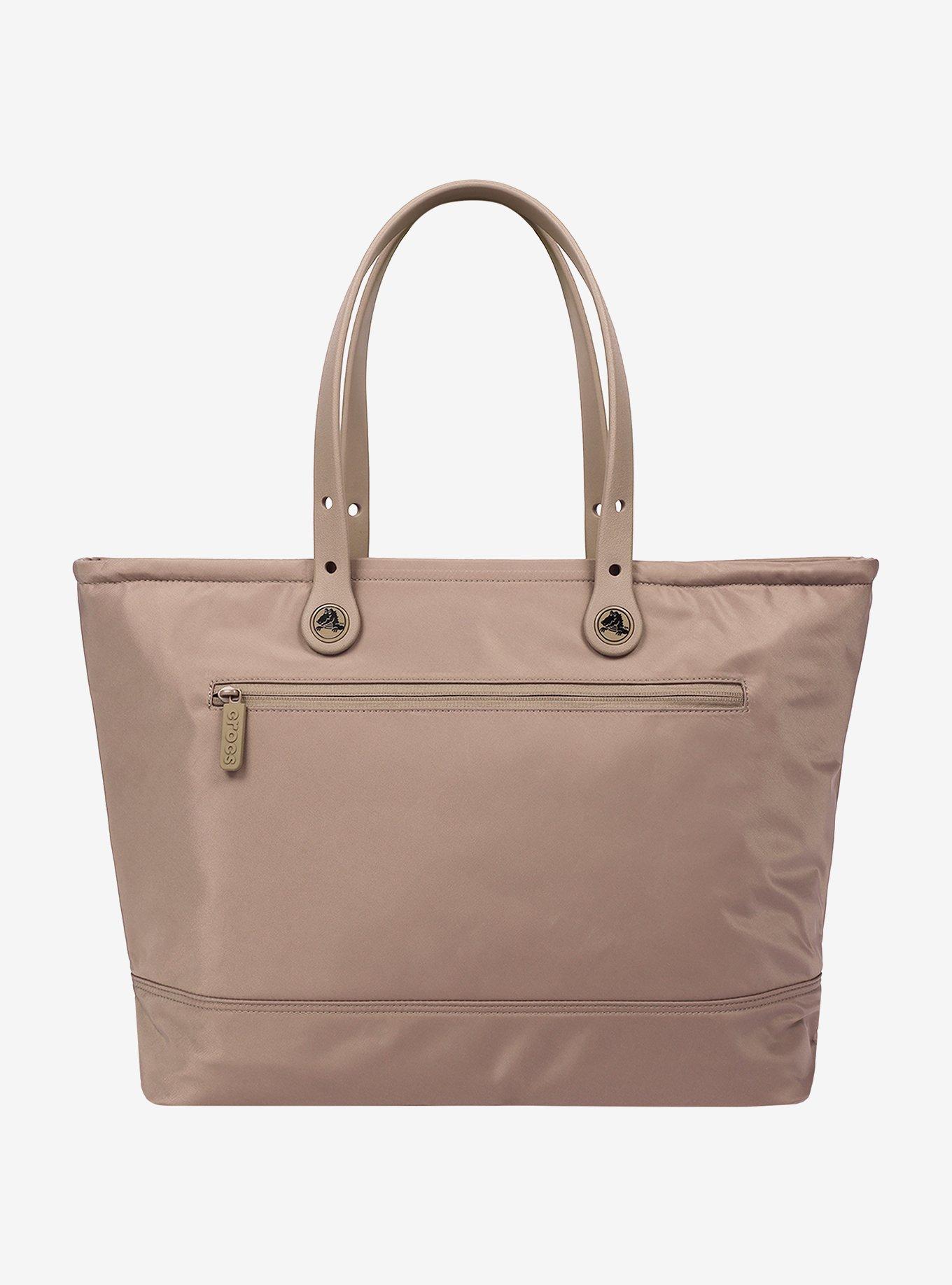 Crocs Large Tote With Pockets Brown, , alternate - view 4