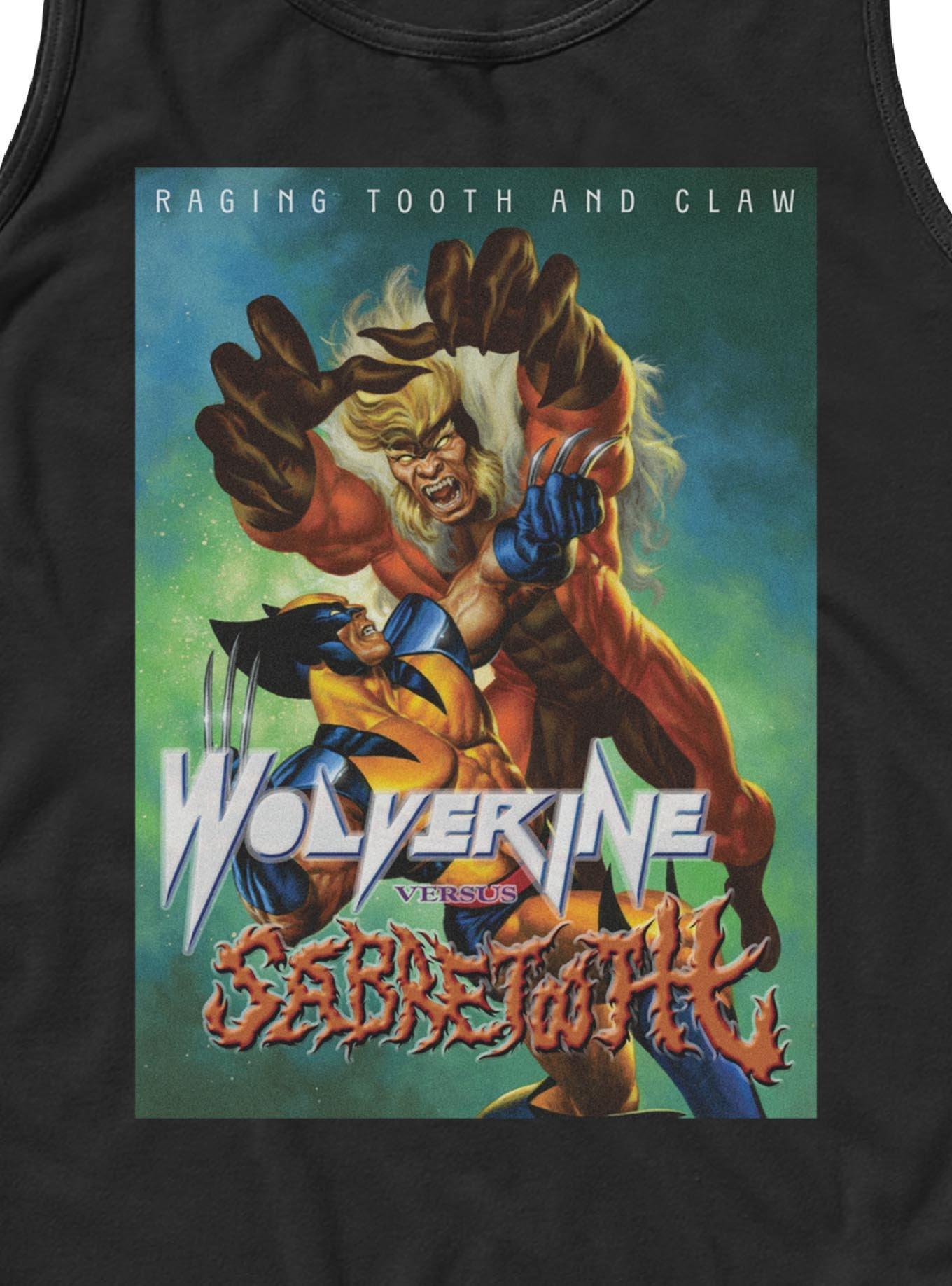 Marvel X-Men Ragin Tooth And Claw Tank, BLACK, alternate - view 2