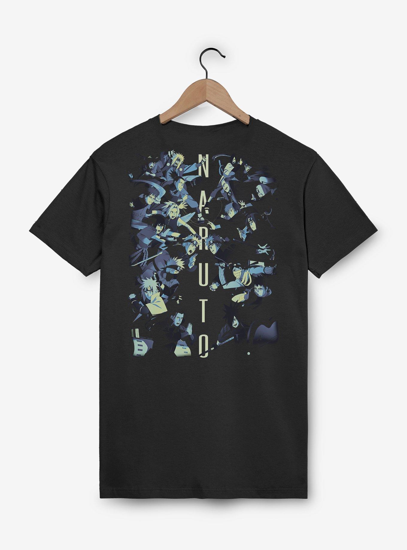 Naruto Shippuden Tonal Naruto and Group T-Shirt, , hi-res