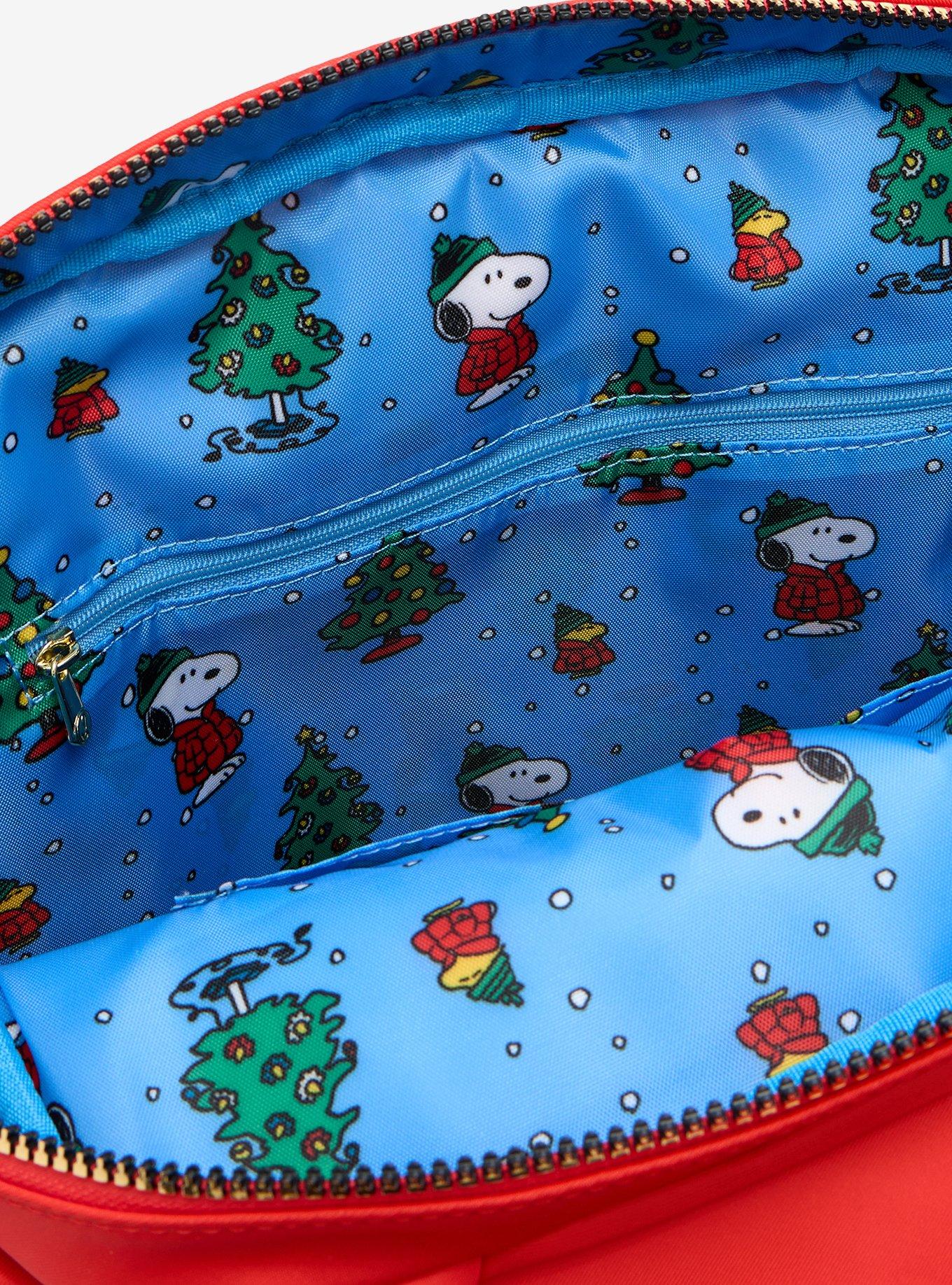 Whatever! Makes You Happy Peanuts Snoopy Puffer Tote Bag, , alternate - view 4