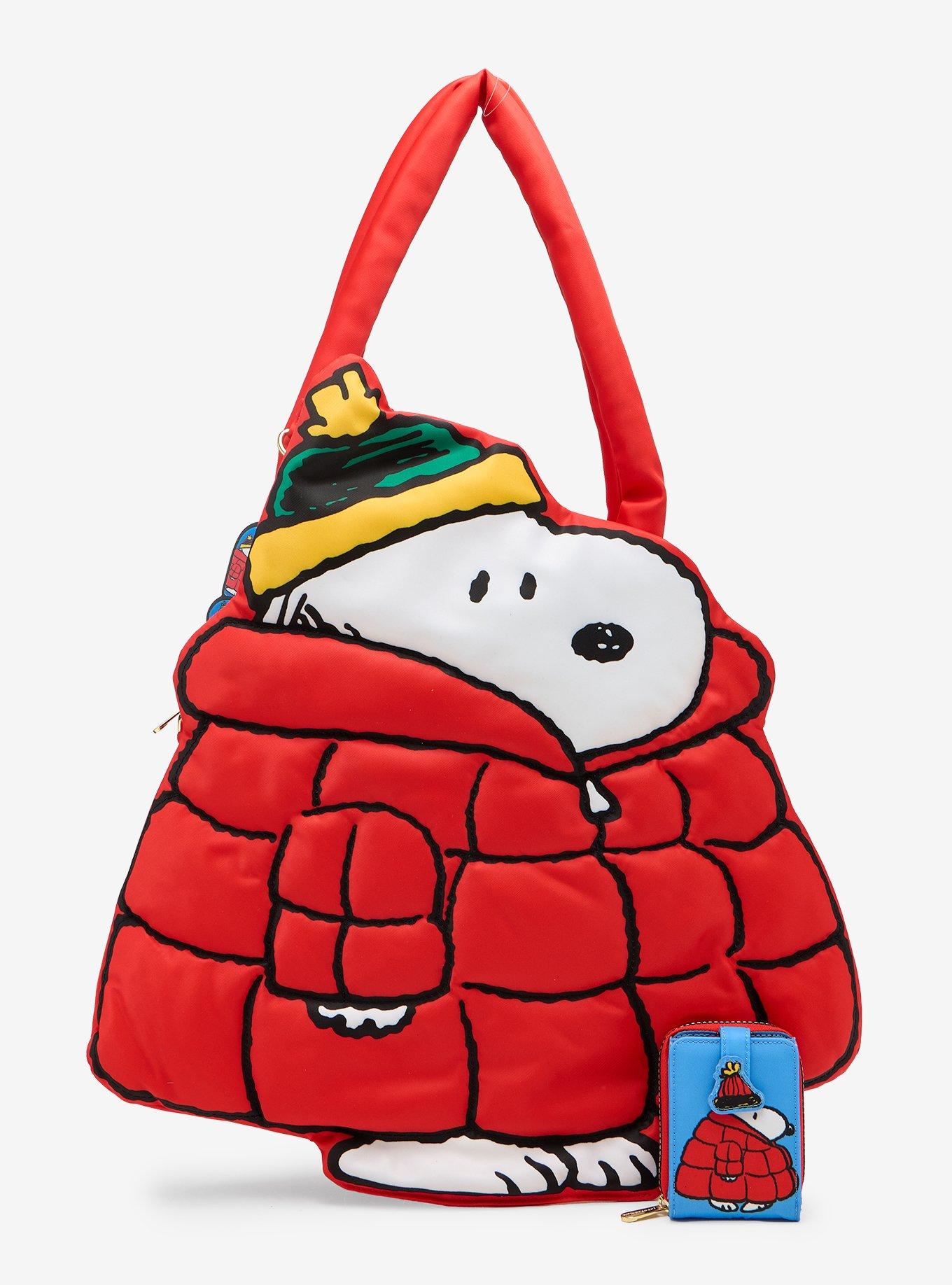 Whatever! Makes You Happy Peanuts Snoopy Puffer Accordion Wallet, , alternate - view 5