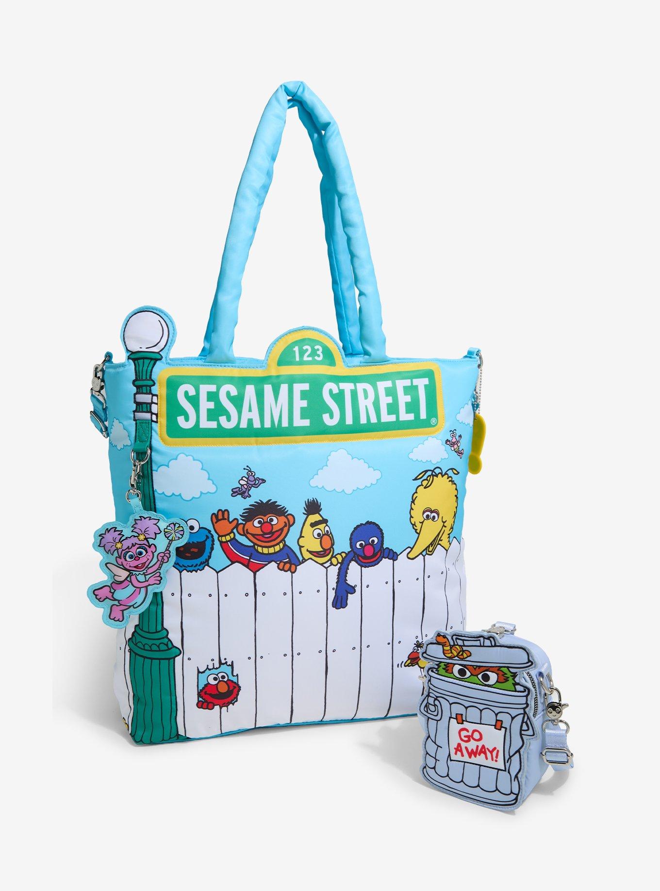 Whatever! Makes You Happy Sesame Street Tote Bag, , alternate - view 5