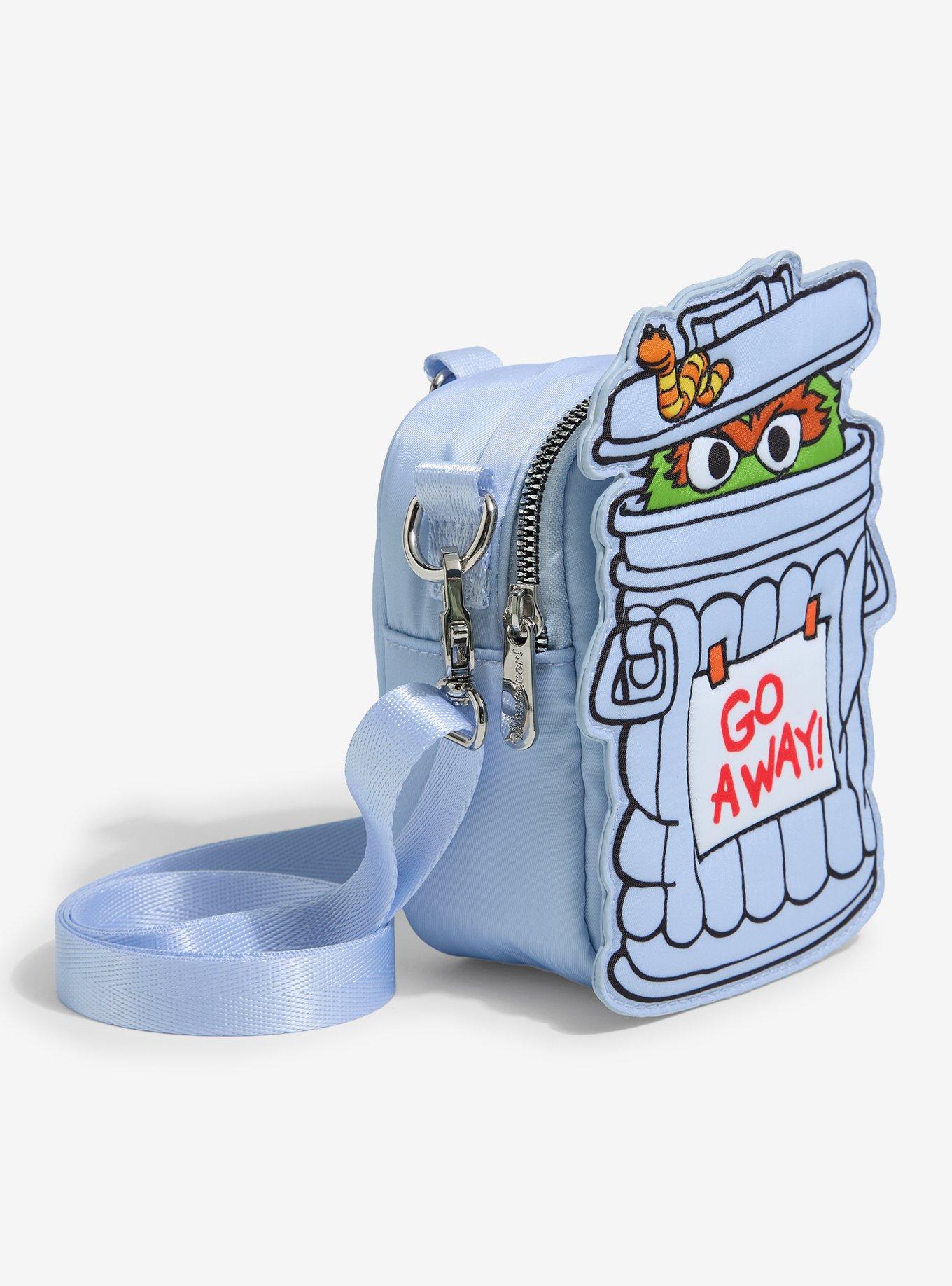 Whatever! Makes Your Happy Sesame Street Oscar The Grouch Crossbody Purse, , alternate - view 2