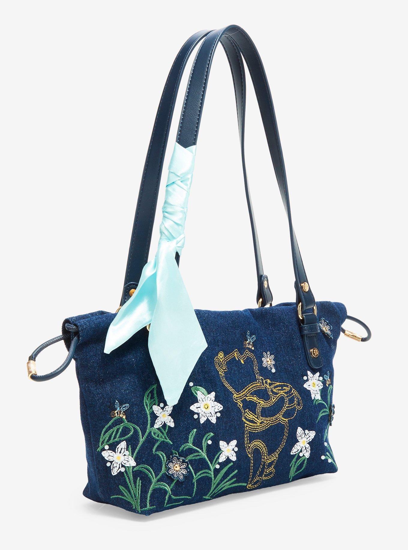 DiFerdinando Disney Winnie The Pooh Denim Shoulder Bag, , alternate - view 2
