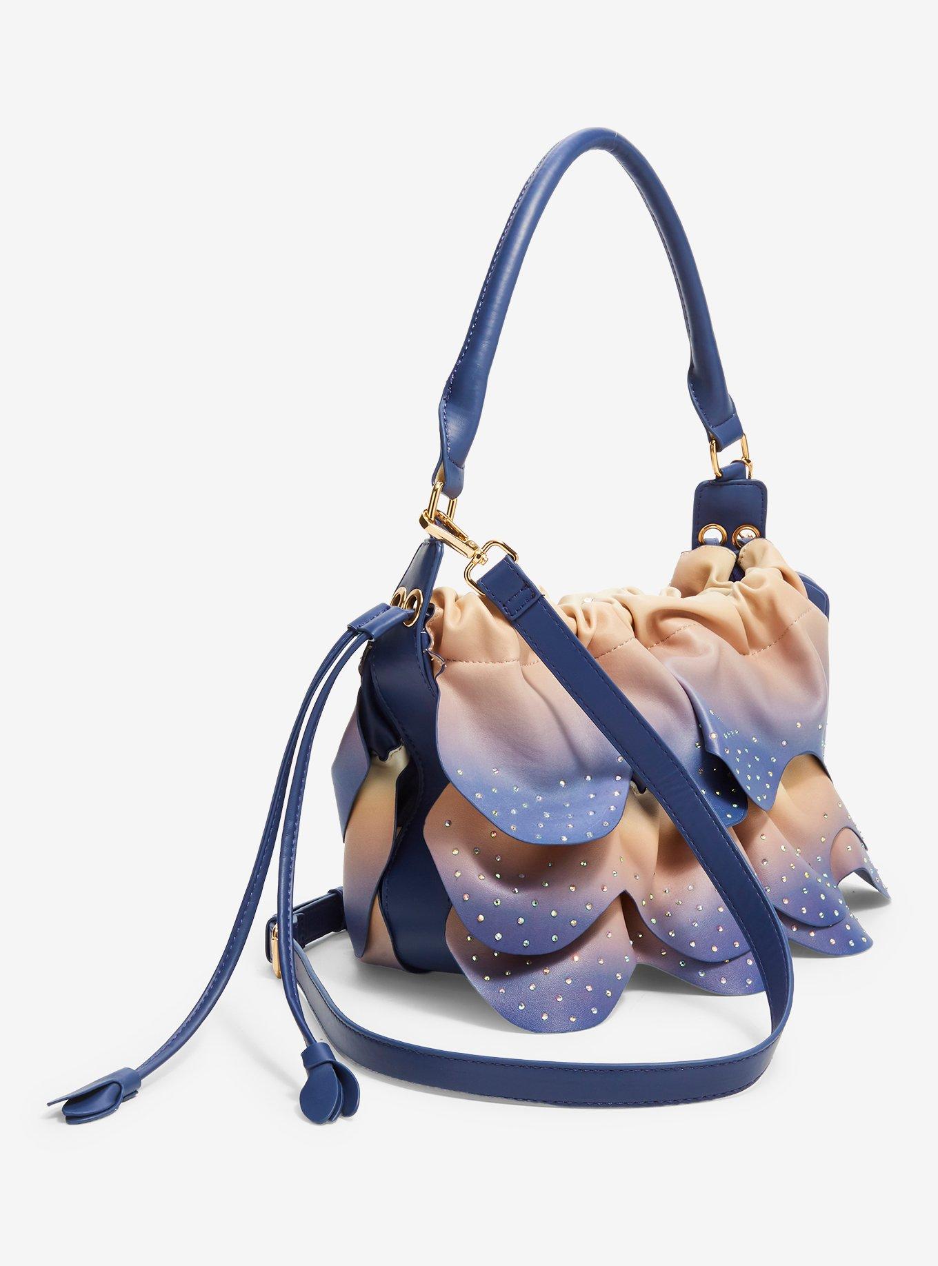 DiFerdinando Winter Waltz Ruffle Shoulder Bag With Coin Purse, , alternate - view 2