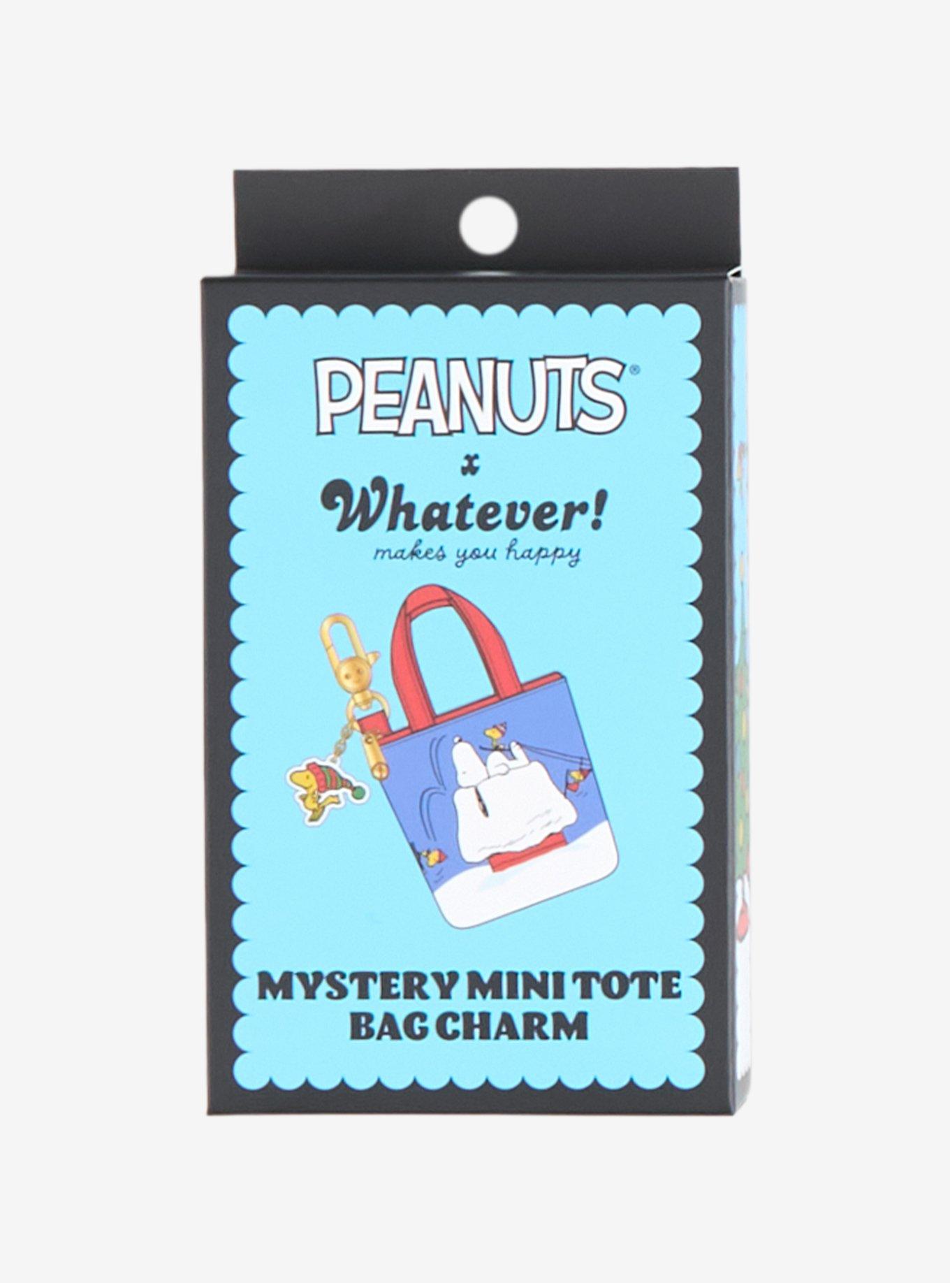 Whatever! Makes You Happy Holiday Peanuts Blind Box Mini Tote Charm, , alternate - view 2