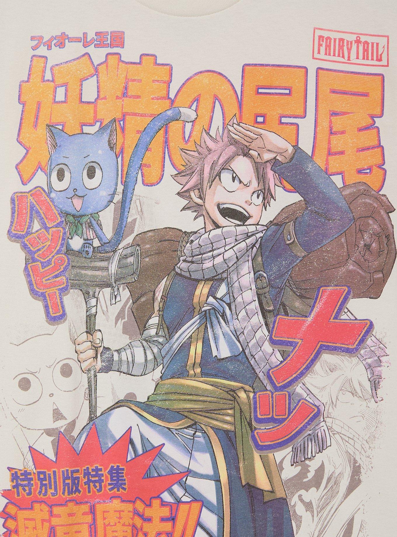 Fairy Tail Magazine Cover T-Shirt - BoxLunch Exclusive