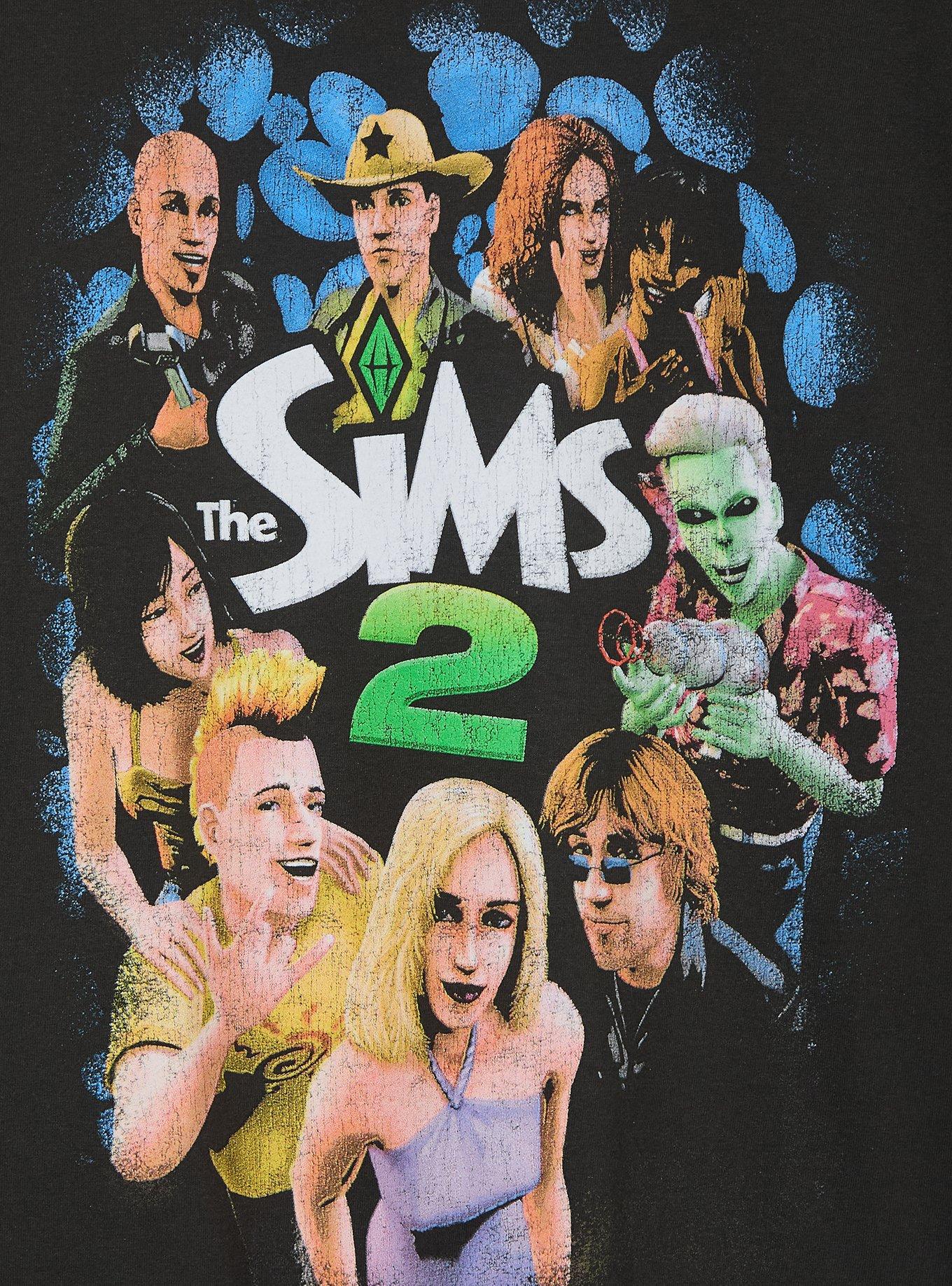 The Sims 2 Poster T-Shirt - BoxLunch Exclusive