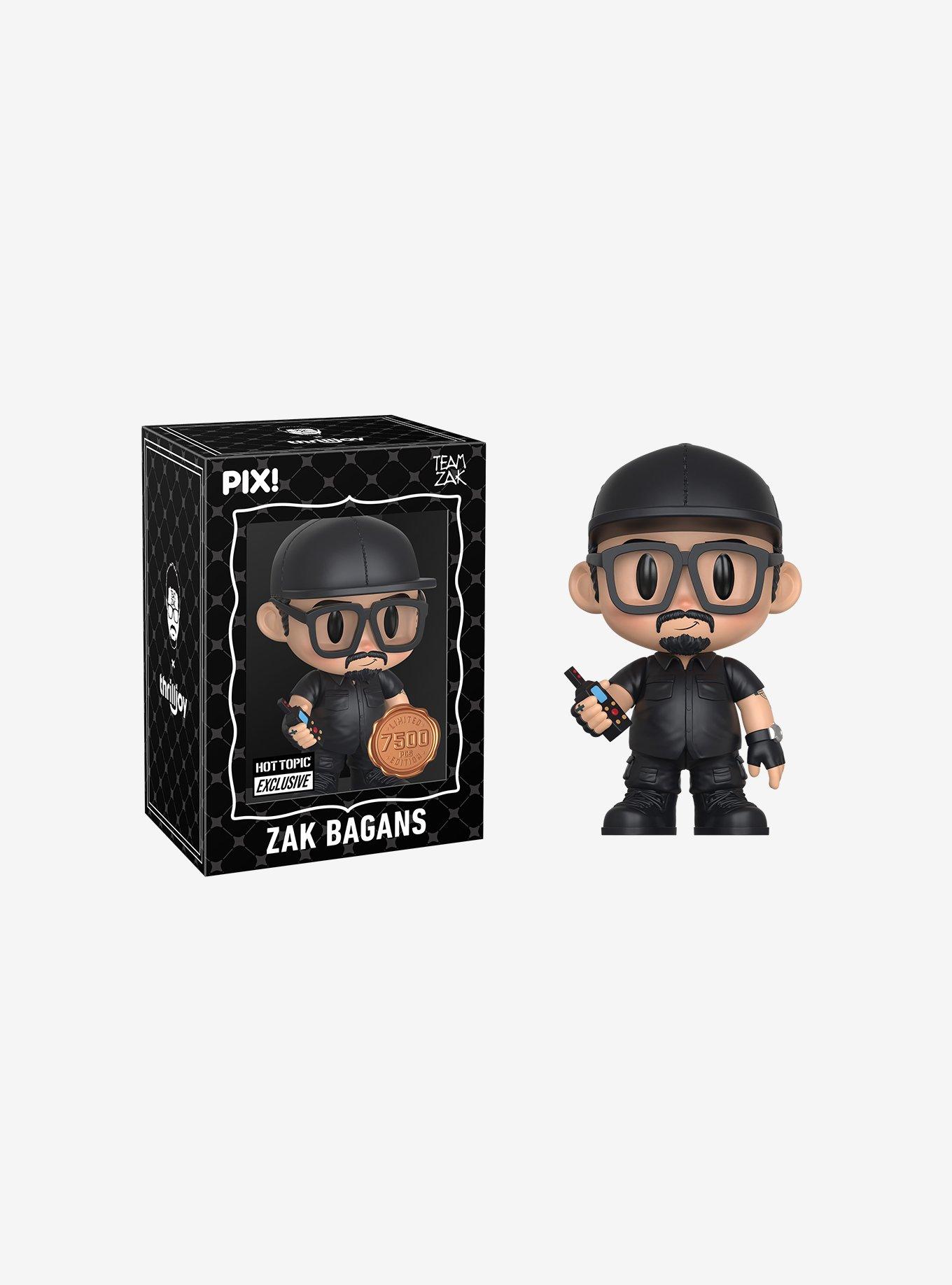 Thrilljoy Team Zak Pix! Zak Bagans Collectible Figure Hot Topic Exclusive, , alternate - view 4