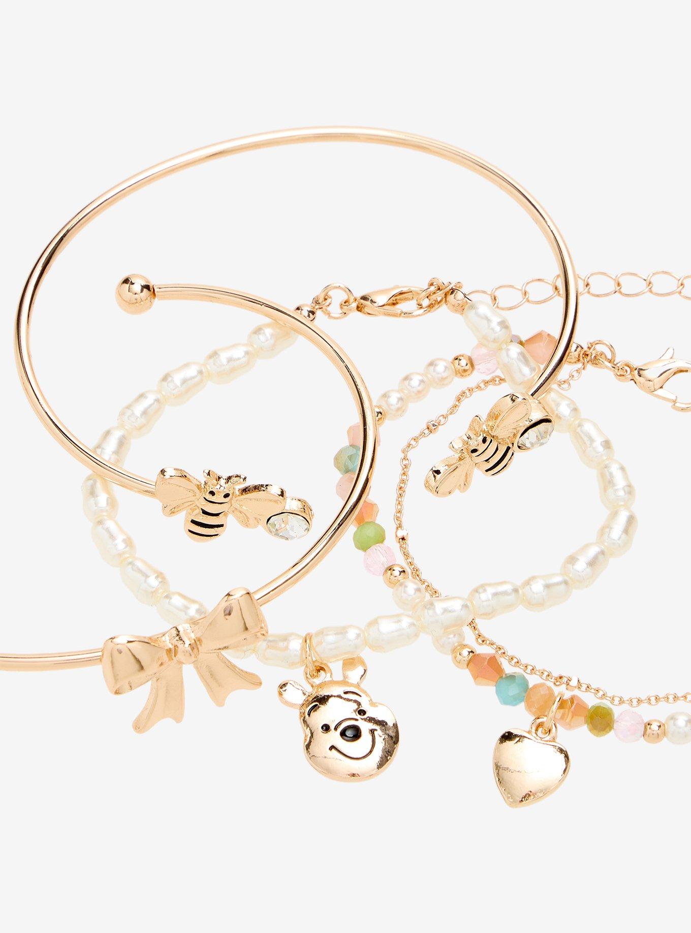 Disney Winnie the Pooh Bows Bracelet Set - BoxLunch Exclusive, , alternate - view 3