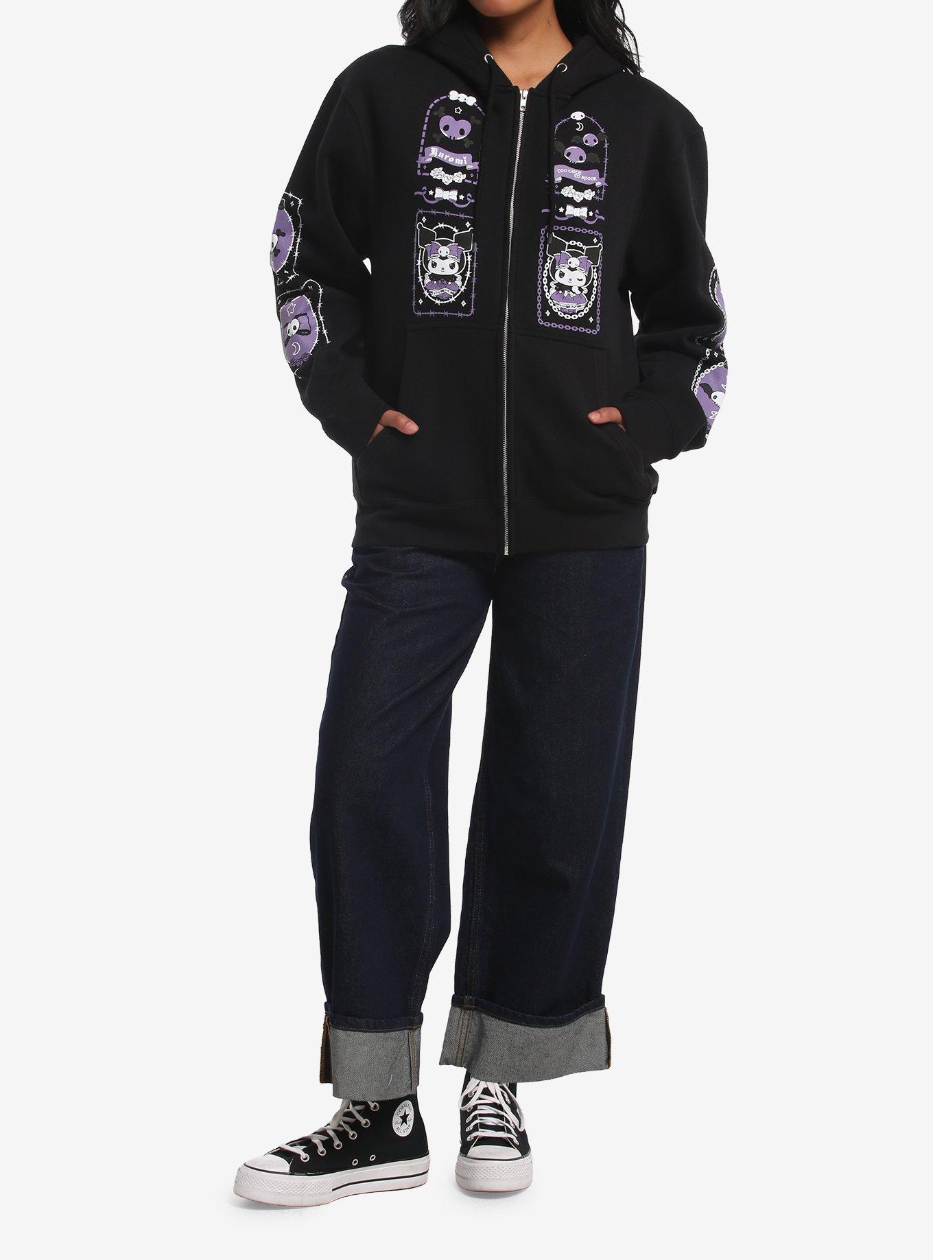 Kuromi's Mischief Mansion Portrait Frame Hoodie, MULTI, alternate - view 3