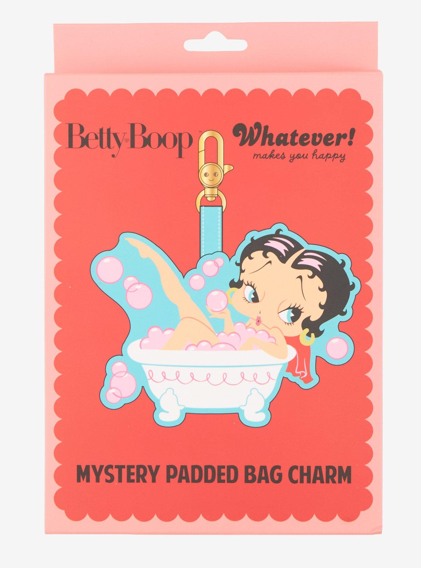 Betty Boop x Whatever! Makes You Happy Blind Box Padded Keychain, , alternate - view 3