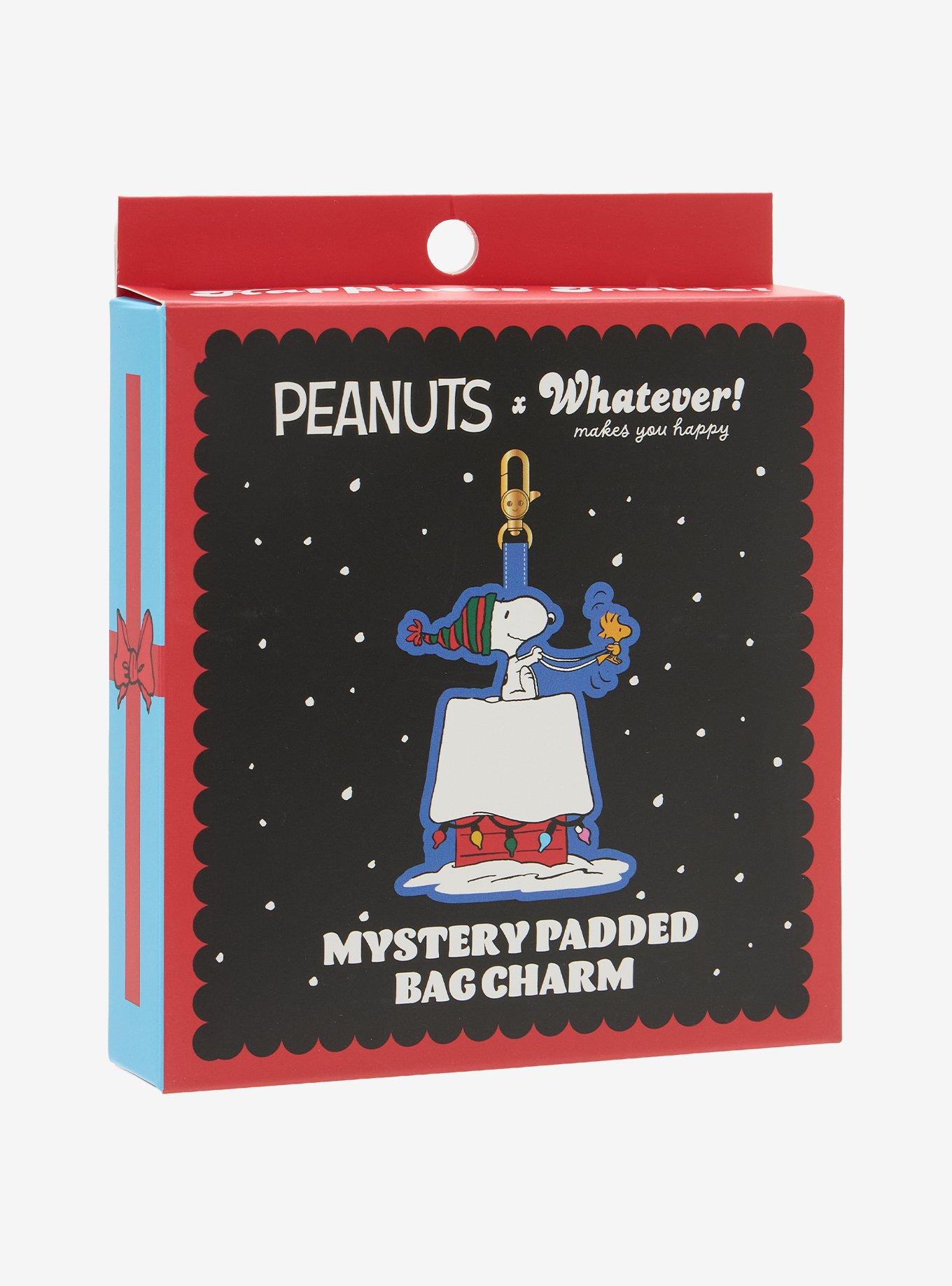 Peanuts x Whatever! Makes You Happy Holiday Snoopy Blind Box Padded Bag Charm, , alternate - view 3