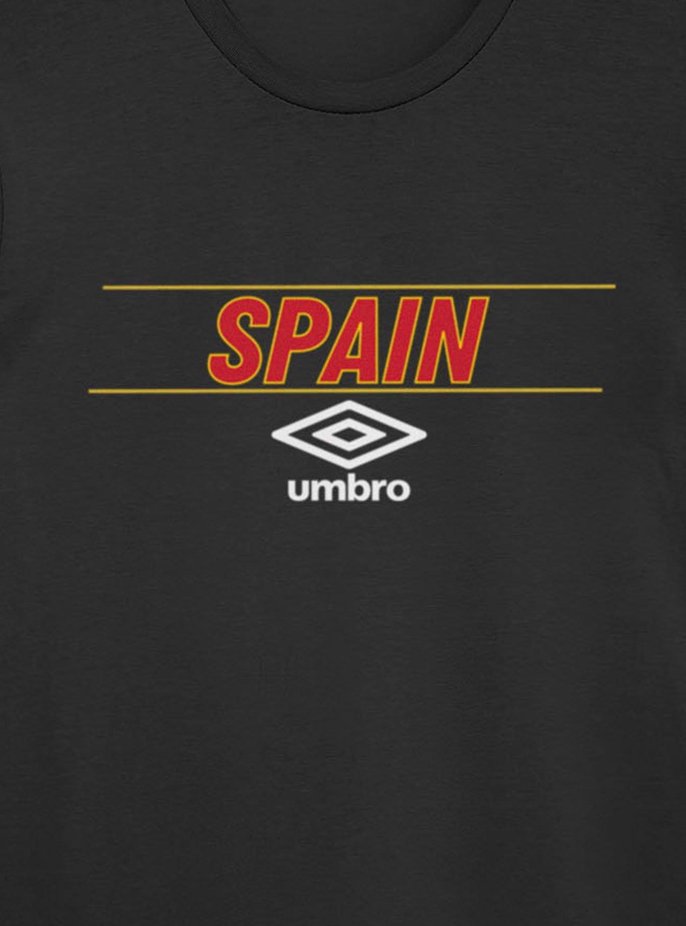 Umbro Soccer Spain 2026 Global T-Shirt, BLACK, alternate - view 3