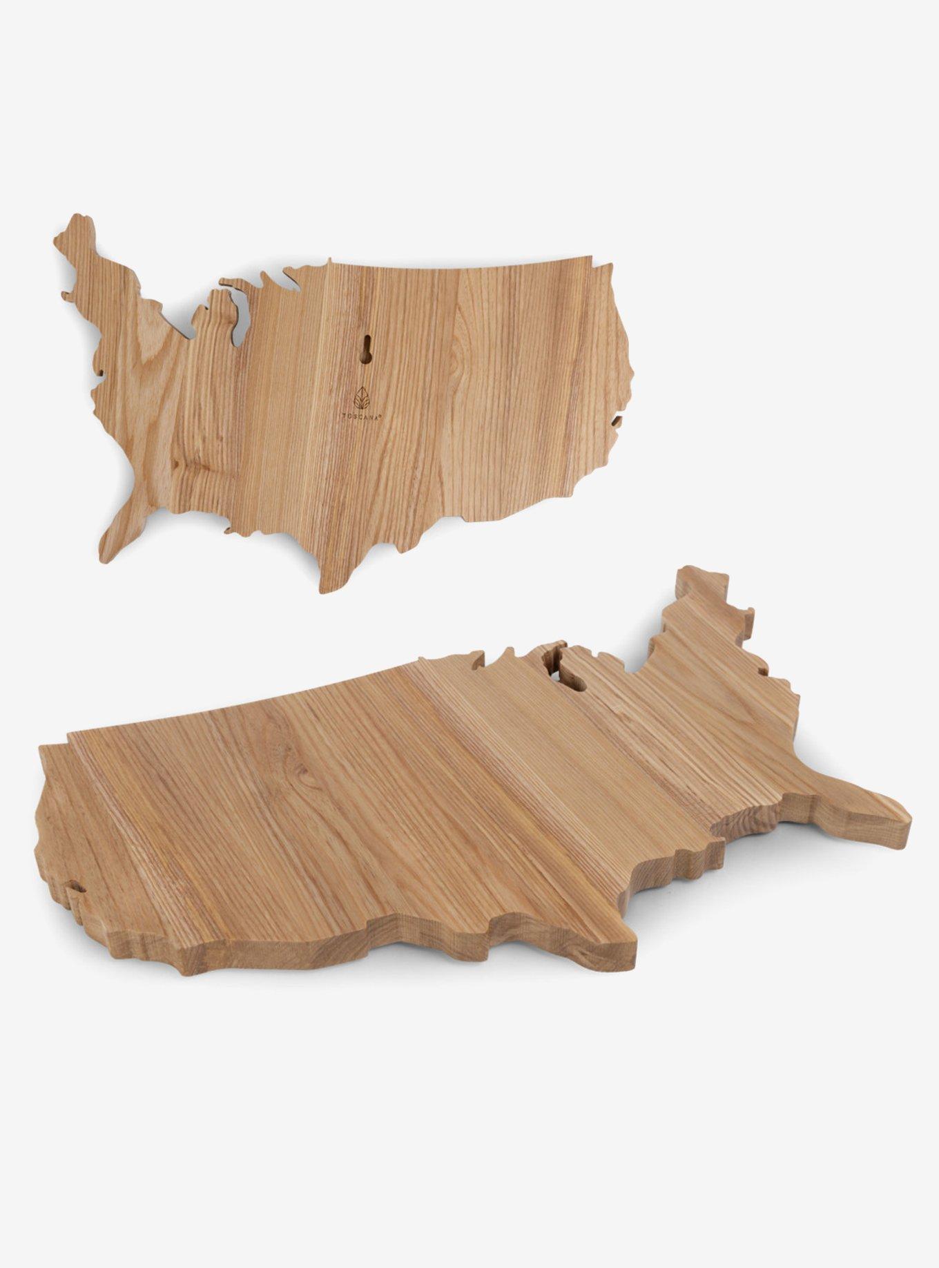 USA Map Ashwood Serving Board, , alternate - view 4