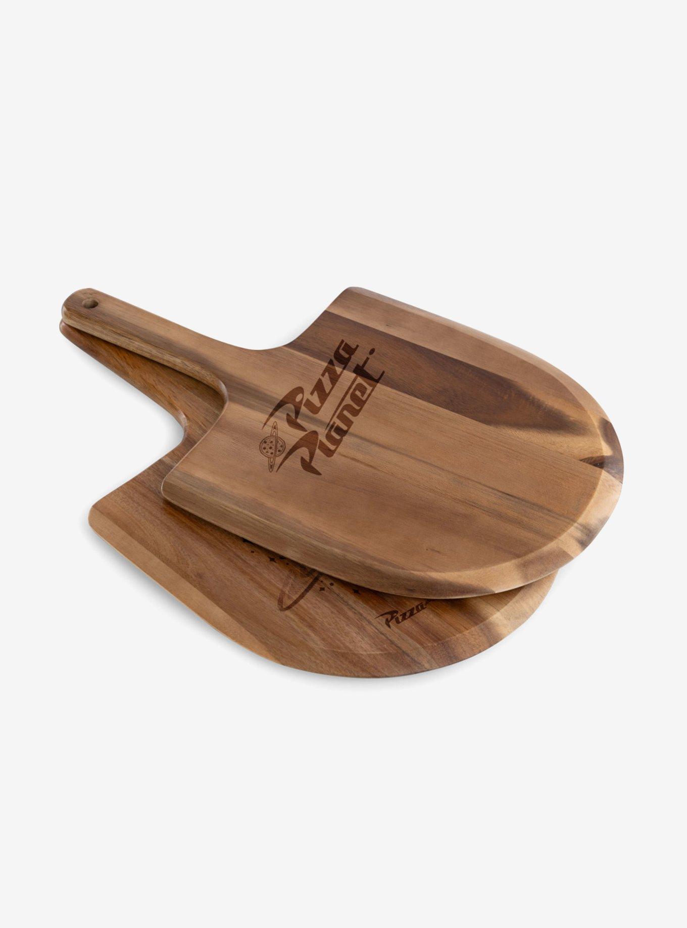 Disney Pixar Toy Story Pizza Planet Acacia Wood Personal Pizza Peel Serving Board Paddle Set of 2, , hi-res