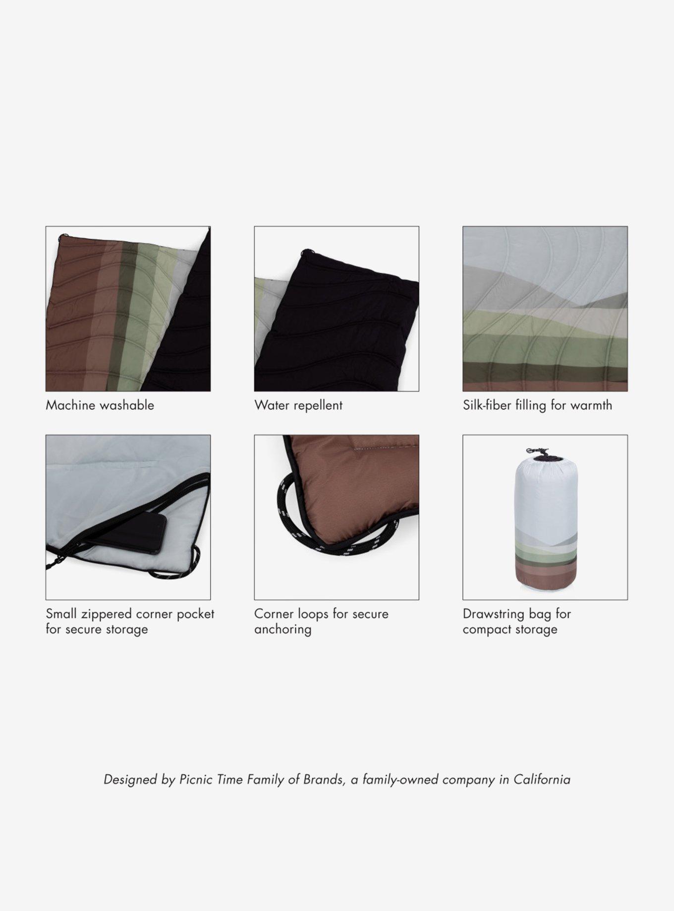 Afternoon Fields Aura Outdoor Puffer Blanket, , alternate - view 5