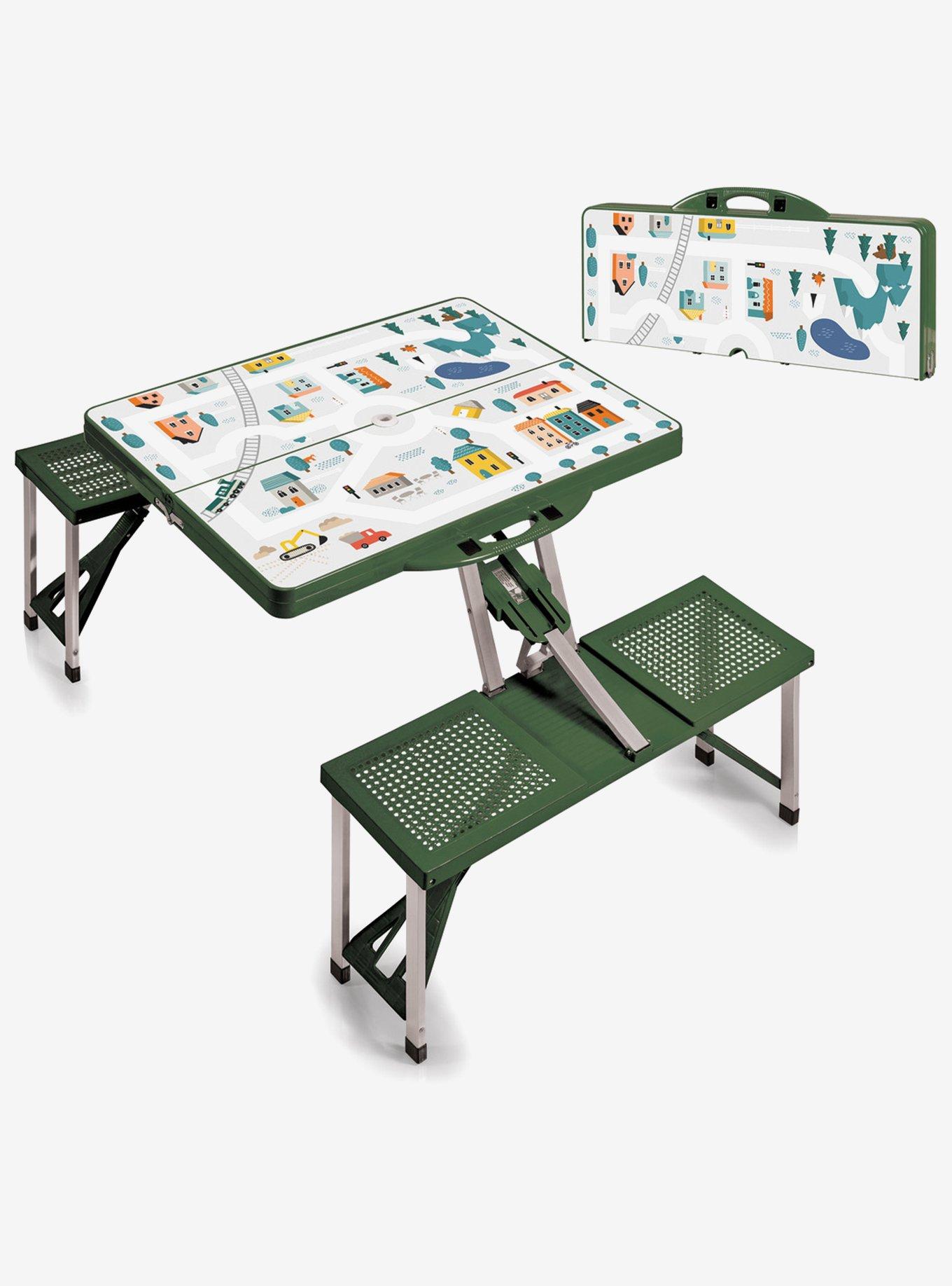 Hunter Green Play Town Picnic Table, , alternate - view 3