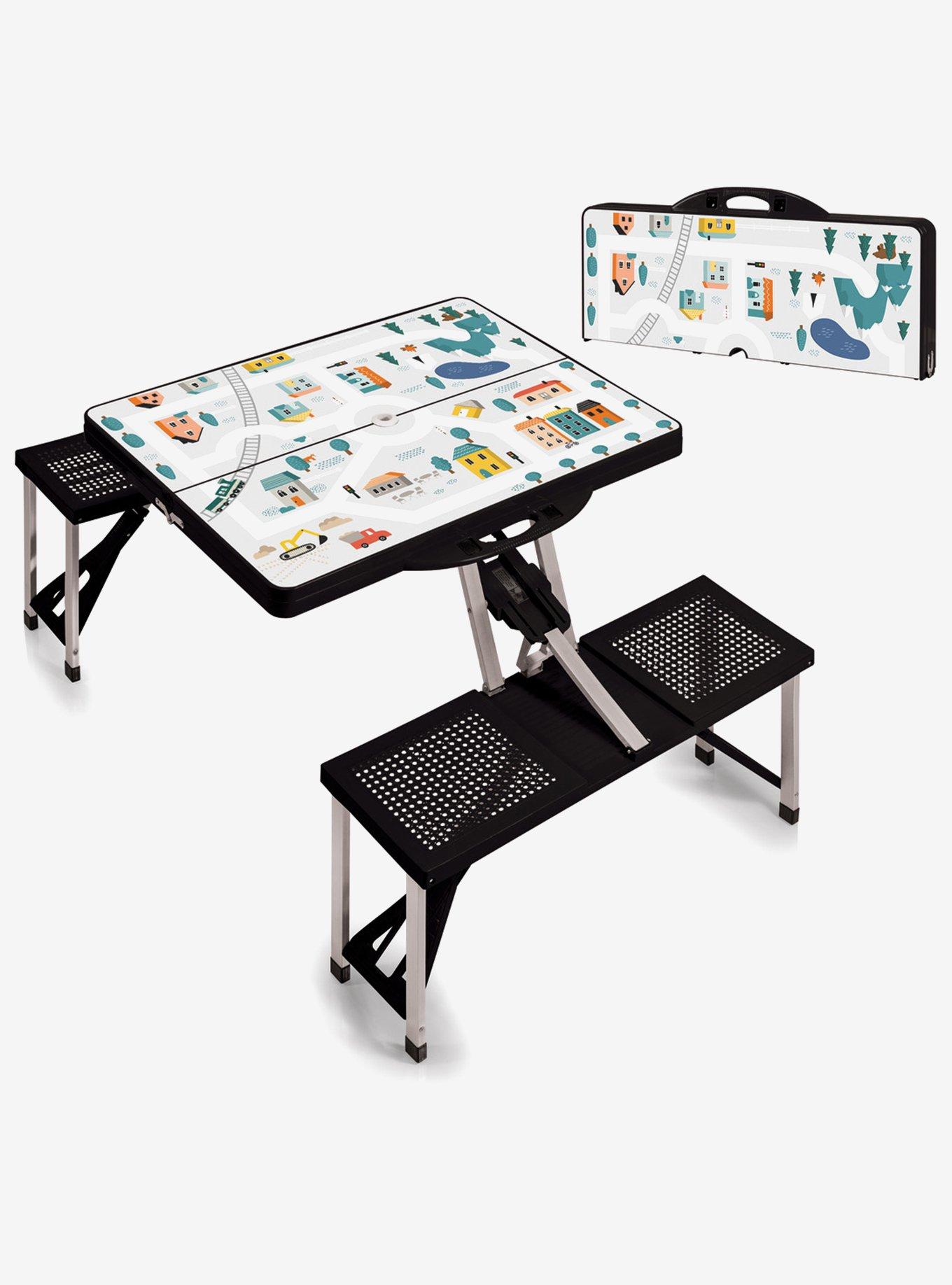 Black Play Town Picnic Table, , alternate - view 3