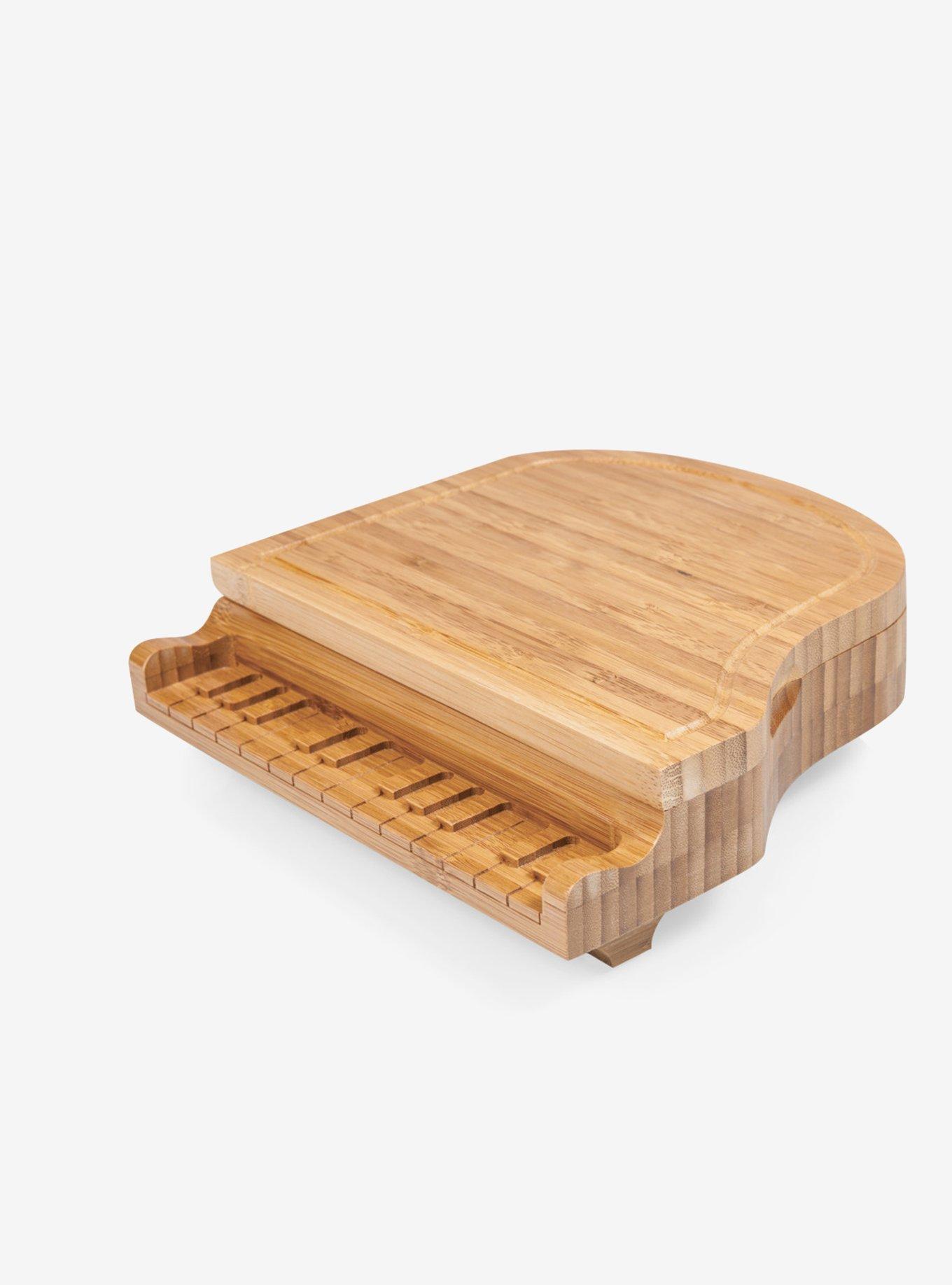 Piano Bamboo Cheese Cutting Board & Tools Set, , alternate - view 3