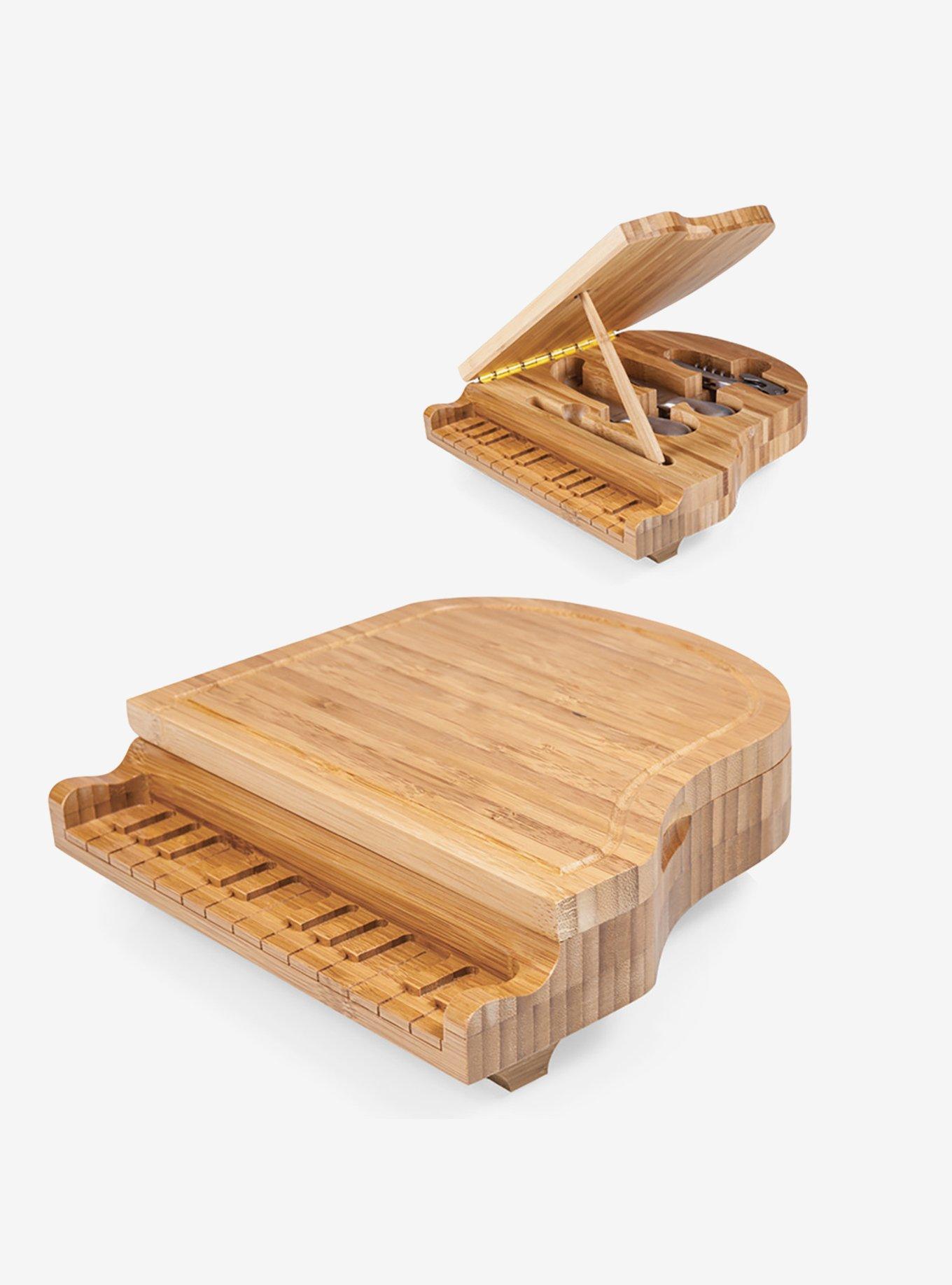 Piano Bamboo Cheese Cutting Board & Tools Set, , alternate - view 5