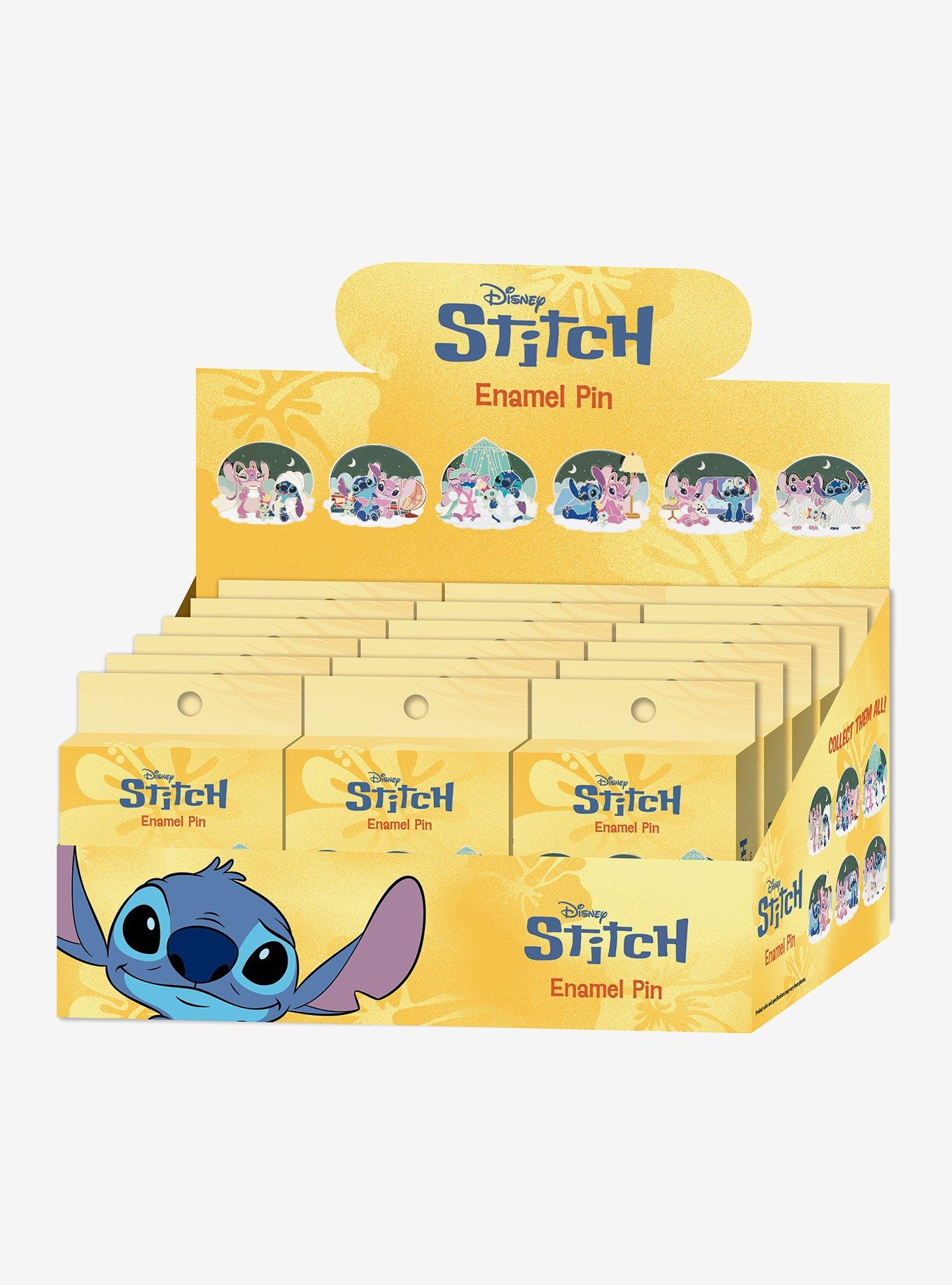 Disney Lilo & Stitch Angel & Stitch Bedtime Scenes Blind Box Enamel Pin - BoxLunch Exclusive, , alternate - view 3