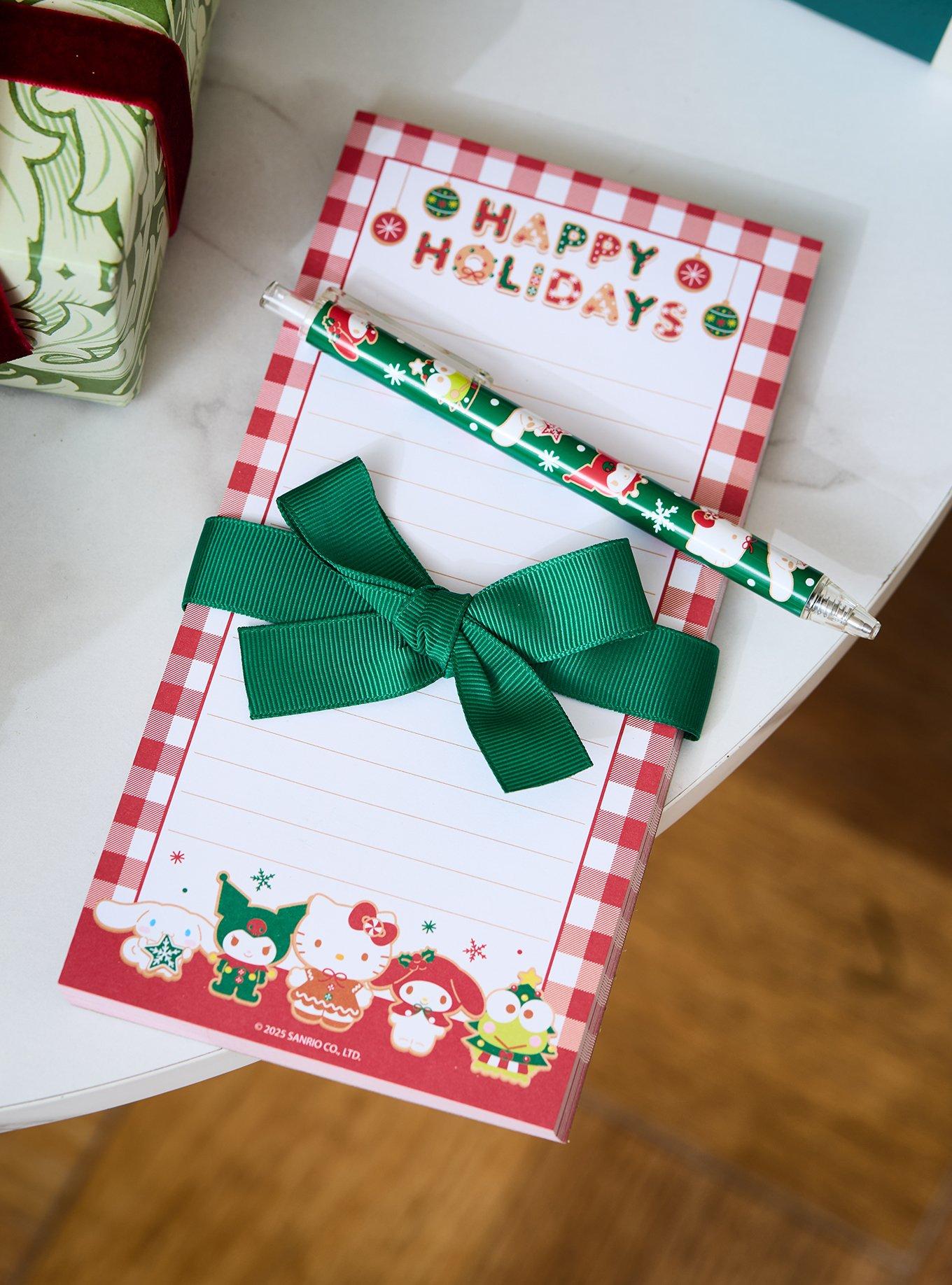 Sanrio Hello Kitty & Friends Holiday Pen and Notepad Set