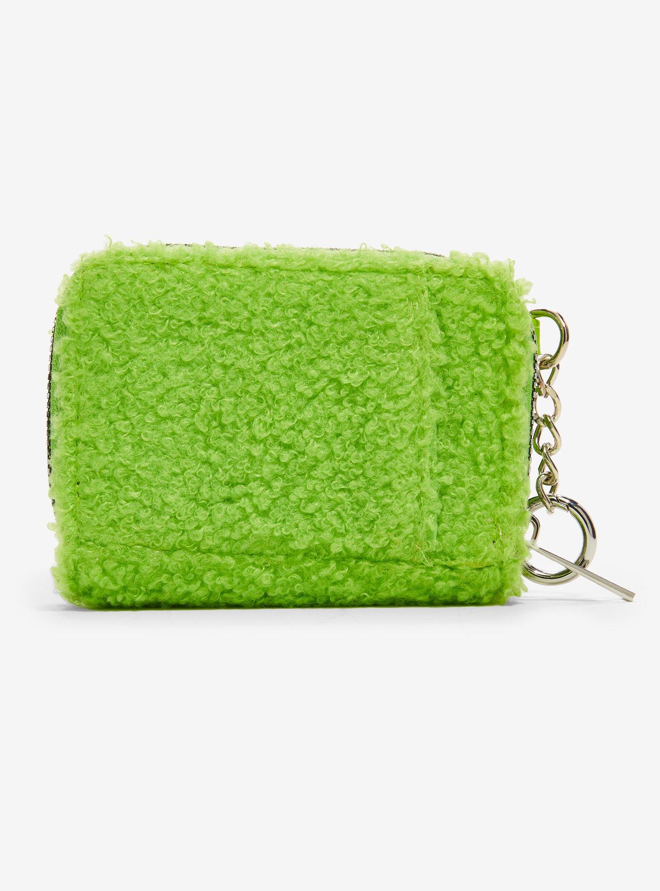 Invader Zim GIR Fuzzy Mini Zipper Wallet, , alternate - view 3