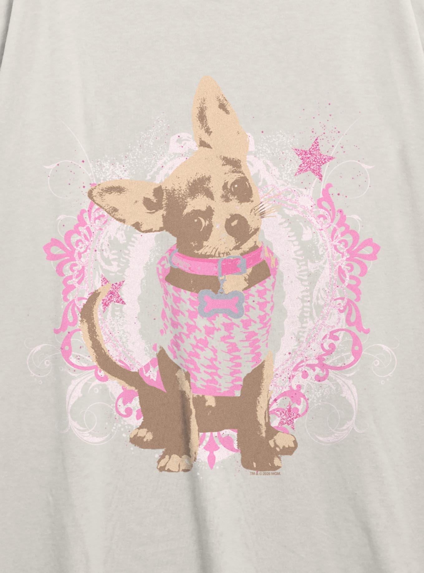 Legally Blonde Elle Bruiser Woods Coquette Girls Oversized T-Shirt, EGRET, alternate - view 2