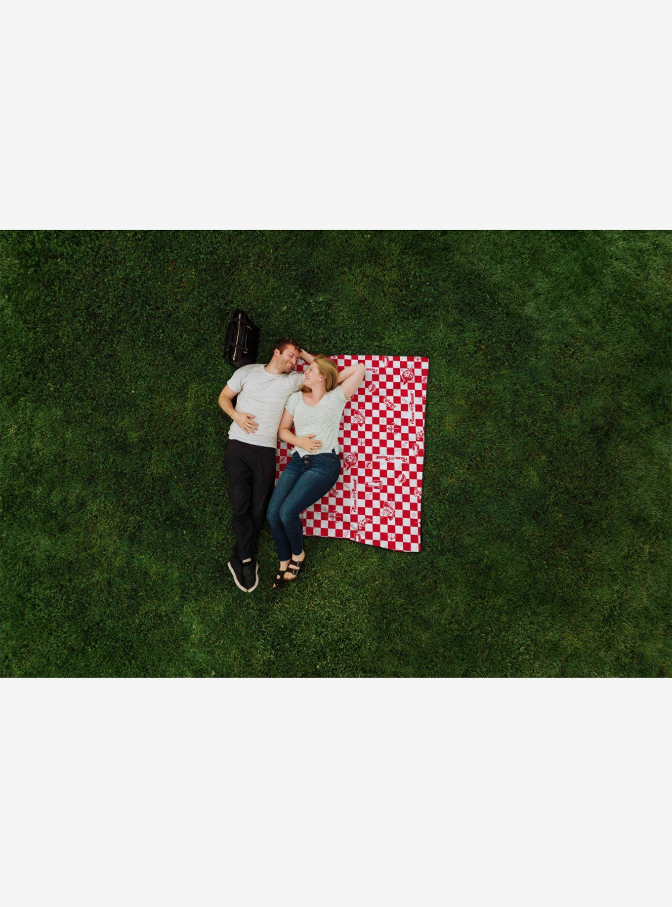 Disney Pixar Toy Story Red and White Pizza Planet Impresa Picnic Blanket, , alternate - view 4