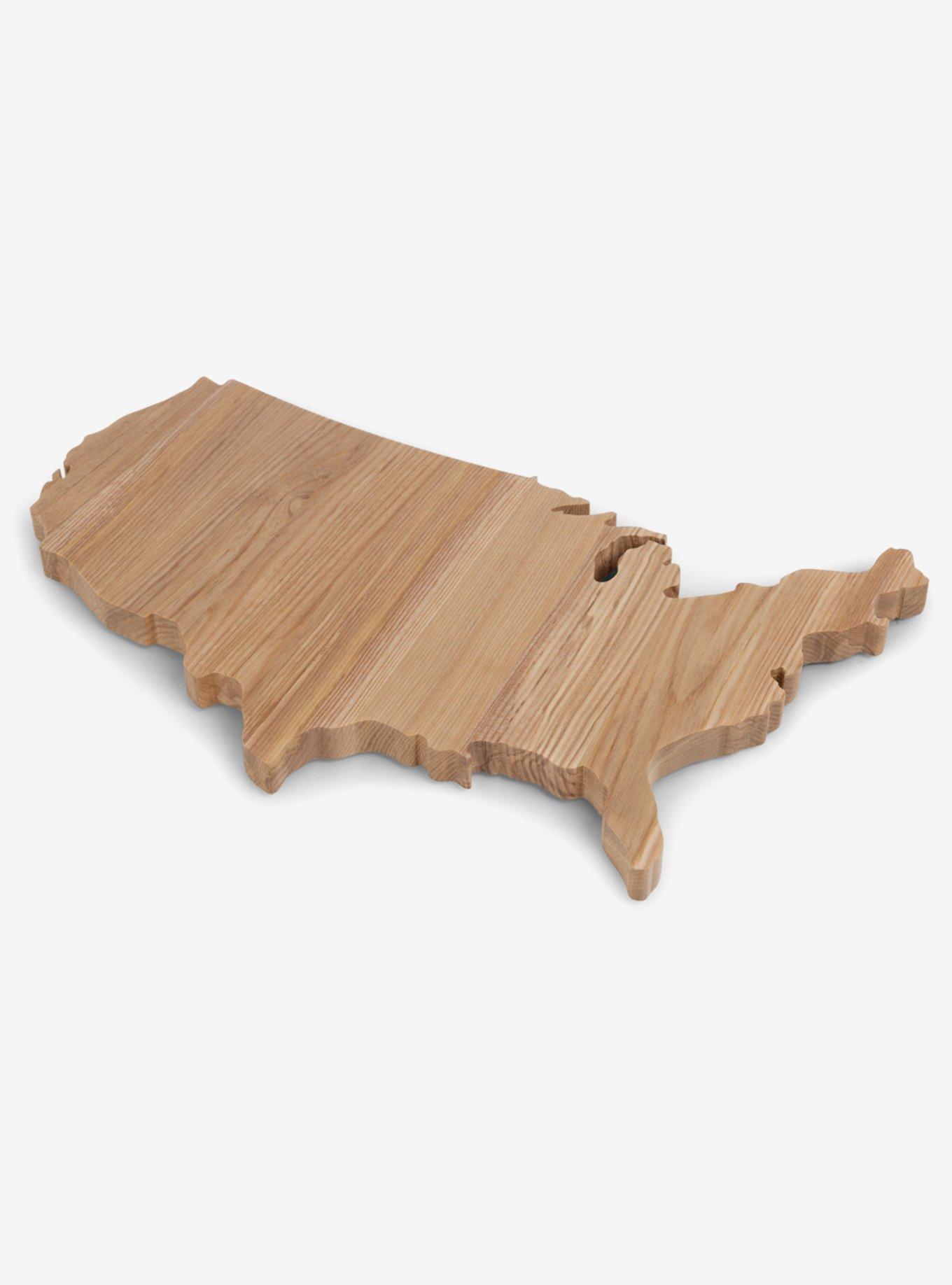 USA Map Ashwood Serving Board, , alternate - view 3