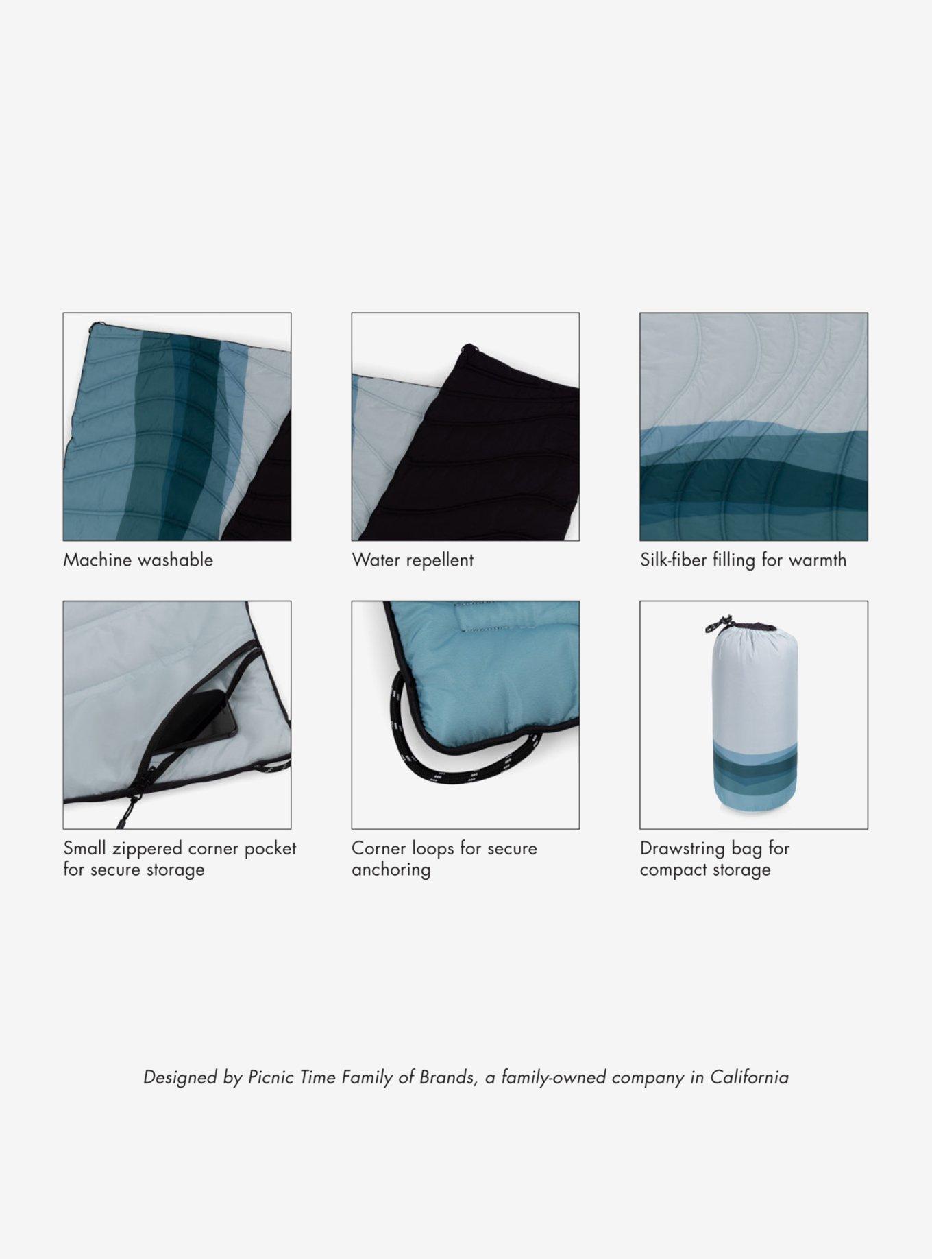 Morning Ocean Aura Outdoor Puffer Blanket, , alternate - view 5