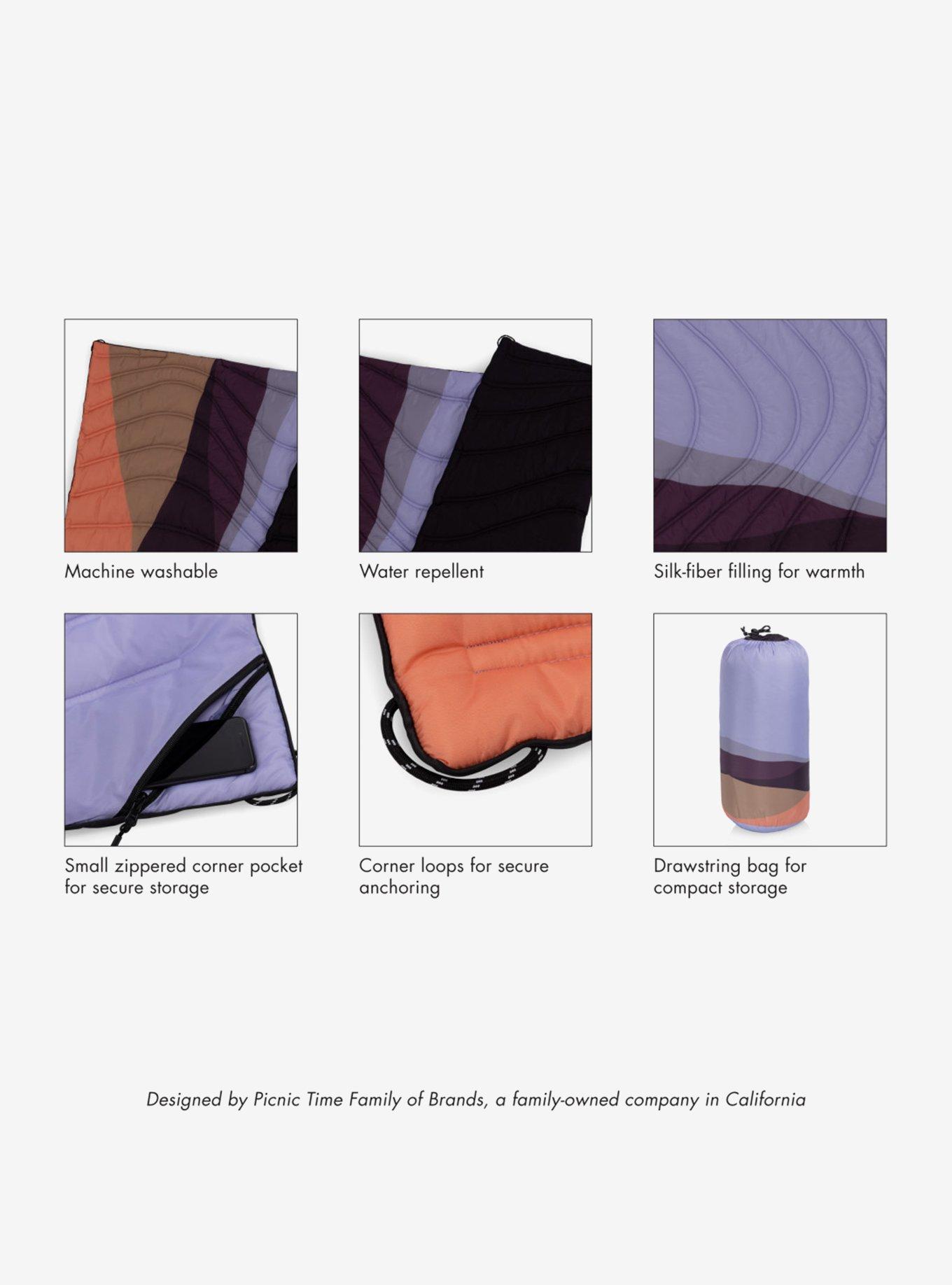 Sunset Desert Aura Outdoor Puffer Blanket, , alternate - view 5
