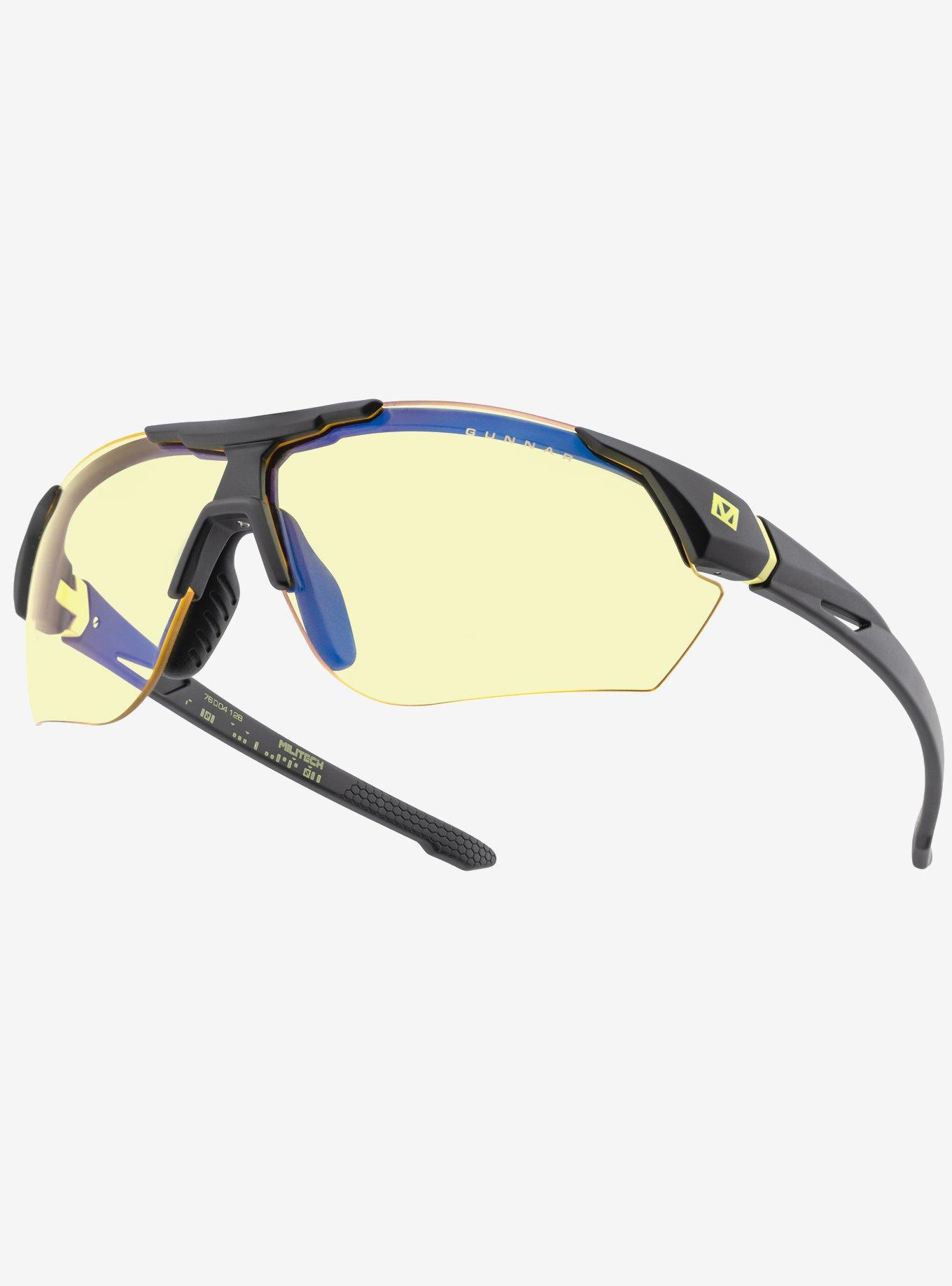GUNNAR x Cyberpunk 2077 Militech Amber Tint Blue Light Glasses, , hi-res