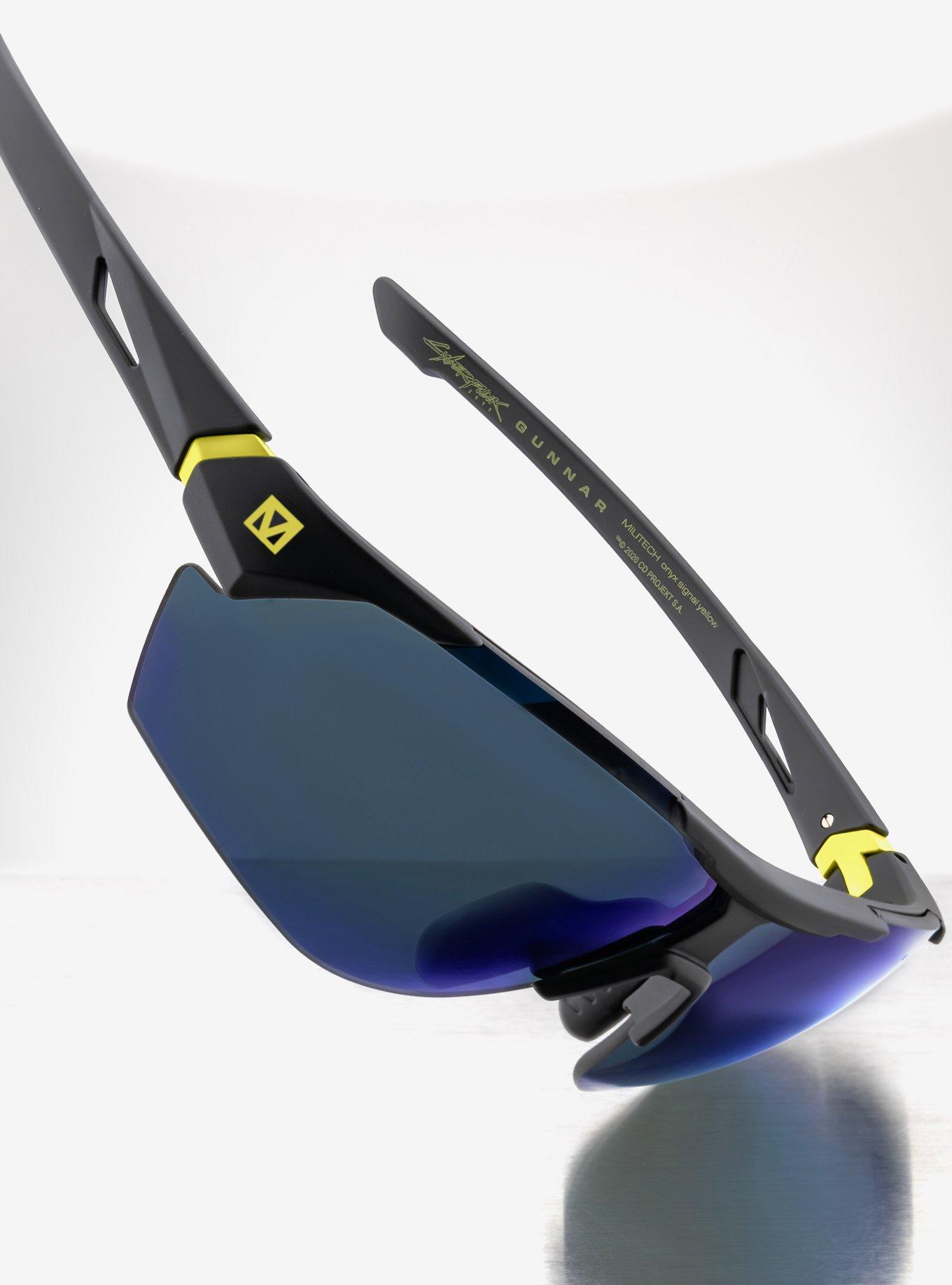 GUNNAR x Cyberpunk 2077 Militech Sun Tint Blue Light Glasses, , alternate - view 5