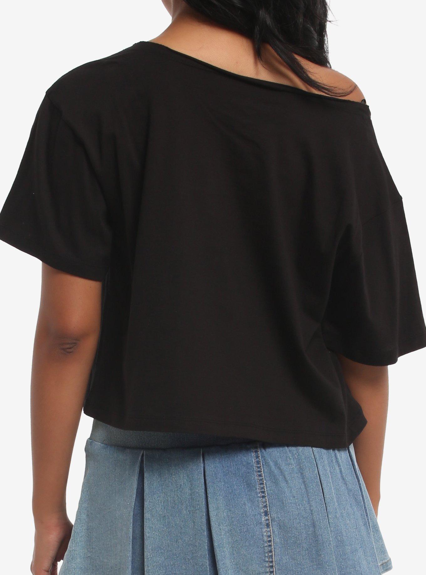 Hazbin Hotel Stars Girls Off-Shoulder T-Shirt, MULTI, alternate - view 3