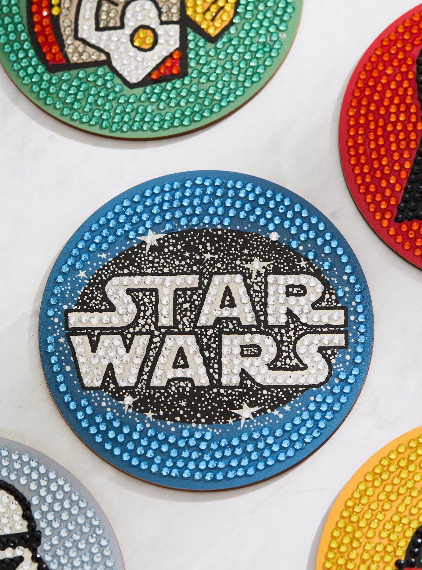 Star Wars Diamond Art Coaster Set - BoxLunch Exclusive, , alternate - view 3