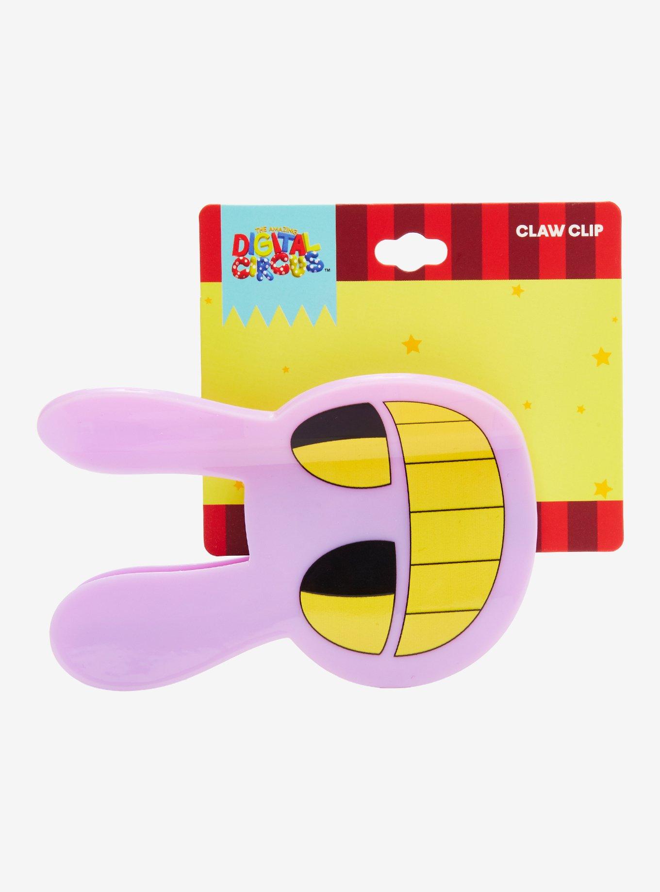 The Amazing Digital Circus Jax Figural Claw Clip - BoxLunch Exclusive, , alternate - view 2