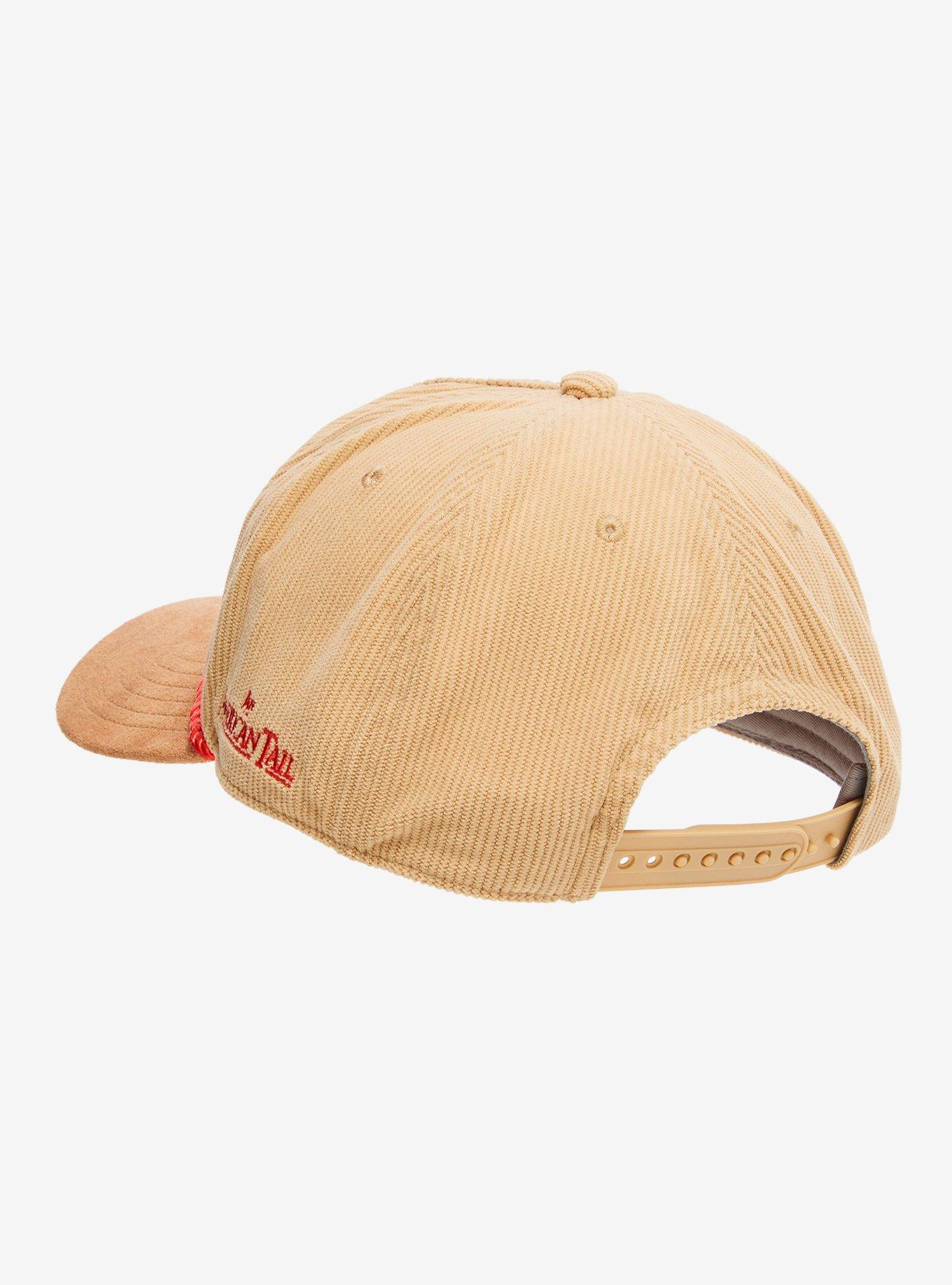 An American Tail Fievel Corduroy Ball Cap - BoxLunch Exclusive, , alternate - view 4